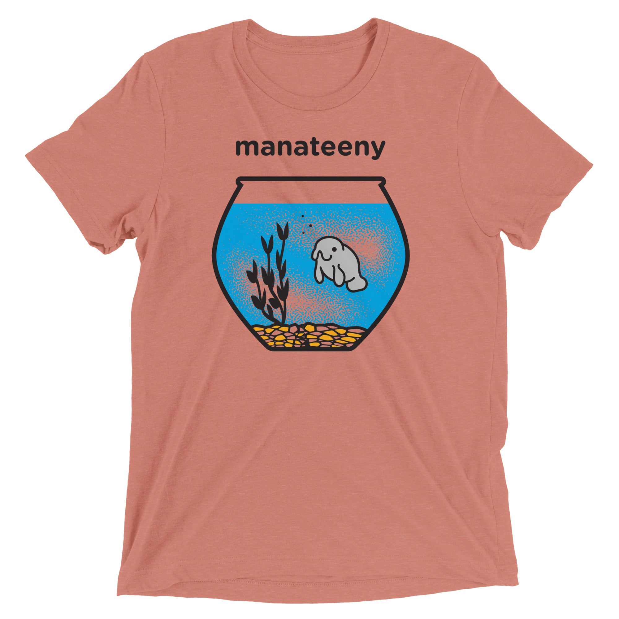 Manateeny Men's Tri-Blend Tee