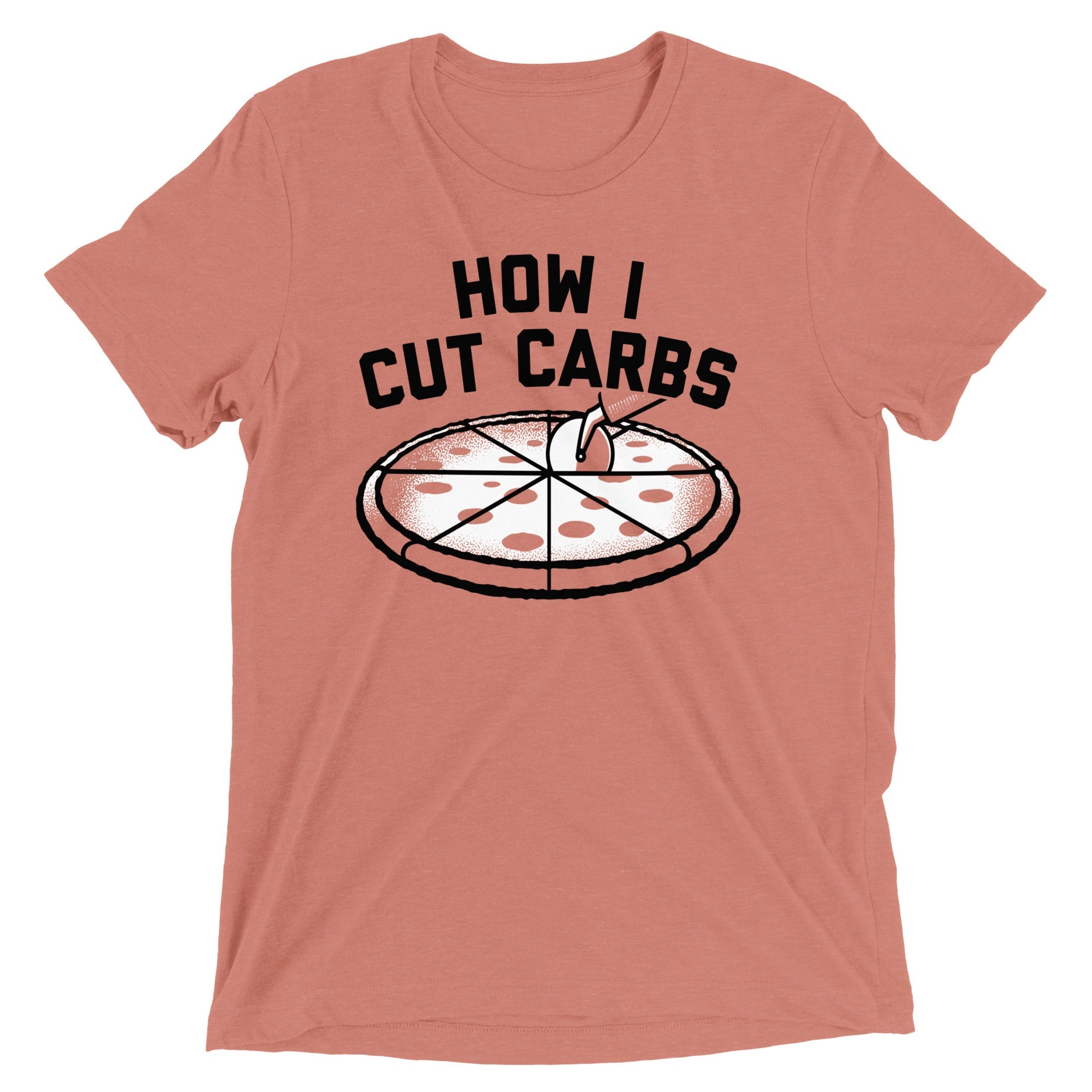 How I Cut Carbs Men's Tri-Blend Tee