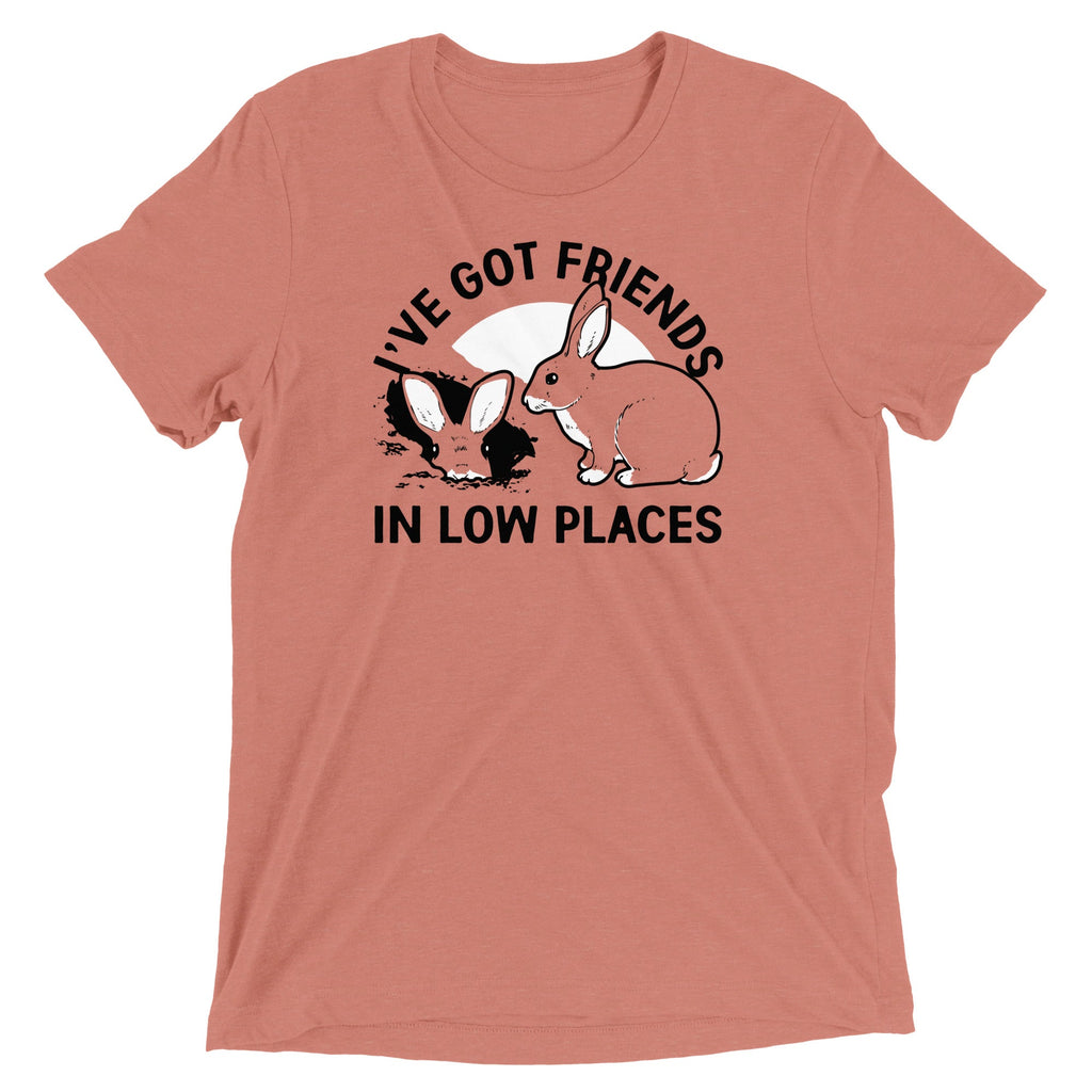 I've Got Friends In Low Places Men's Tri-Blend Tee