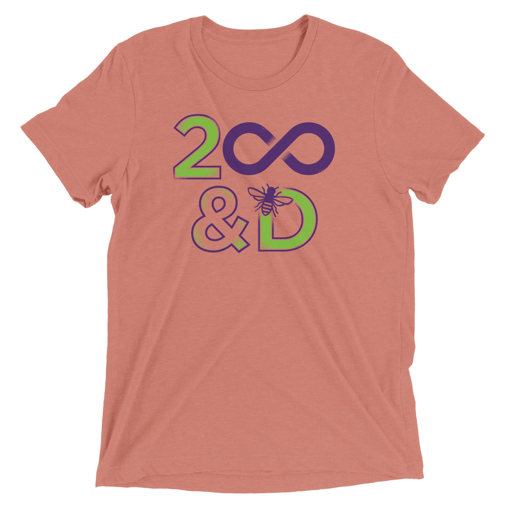 2 Infinity And B On D Men's Tri-Blend Tee