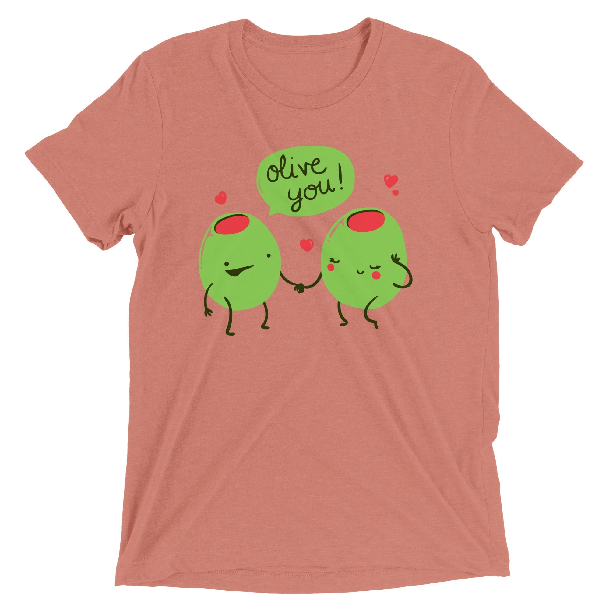 Olive You Men's Tri-Blend Tee