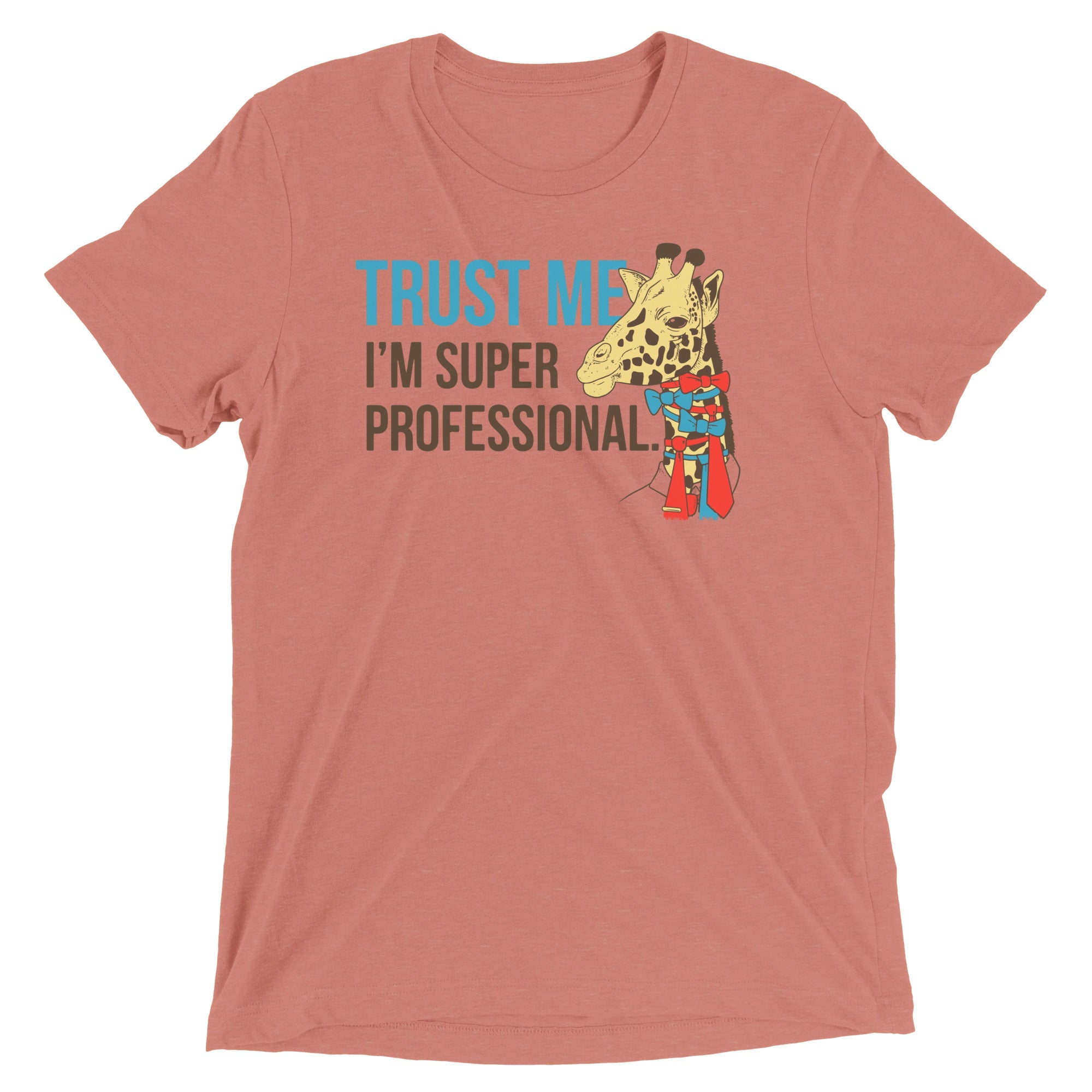 Trust Me I'm Super Professional Men's Tri-Blend Tee