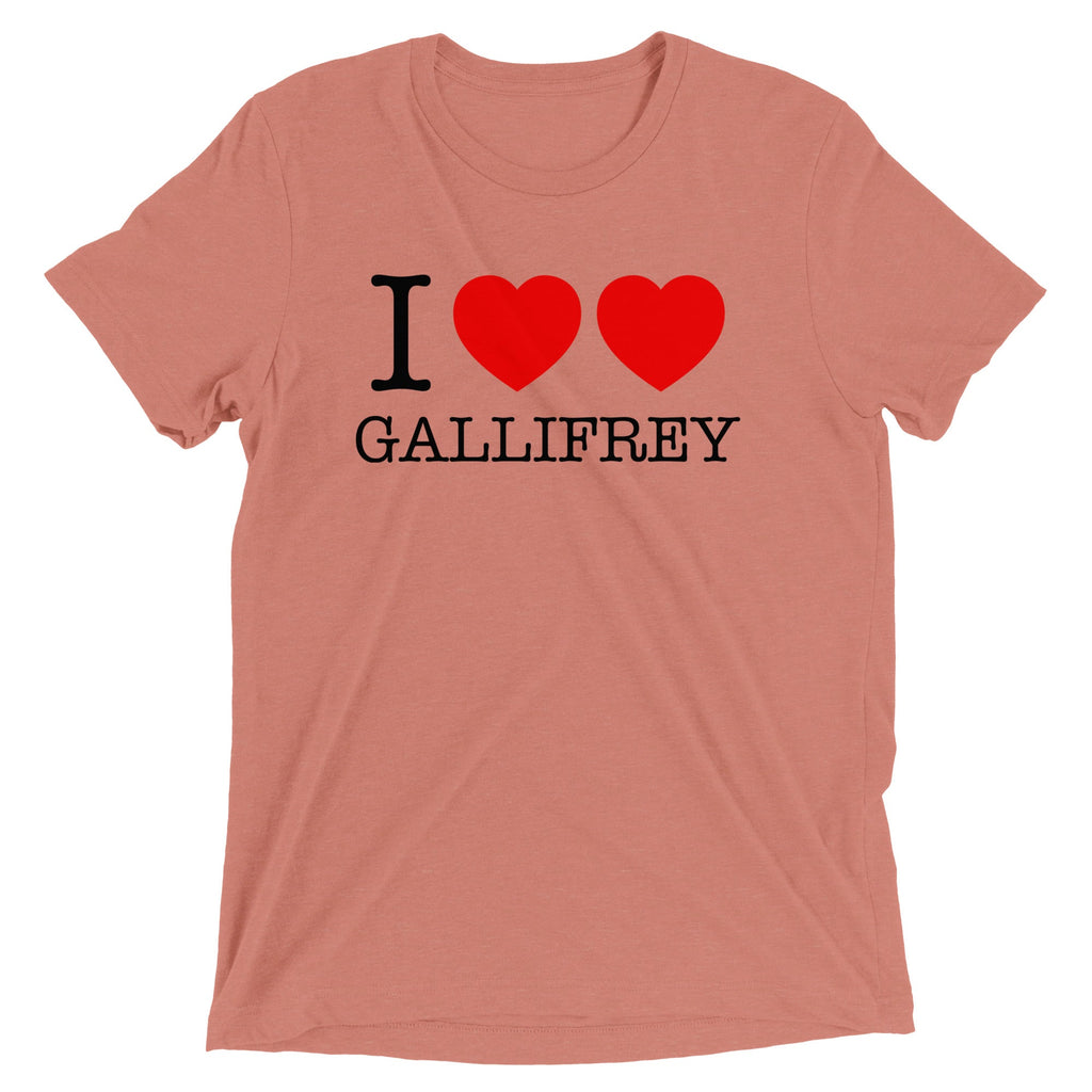 I Heart Heart Gallifrey Men's Tri-Blend Tee