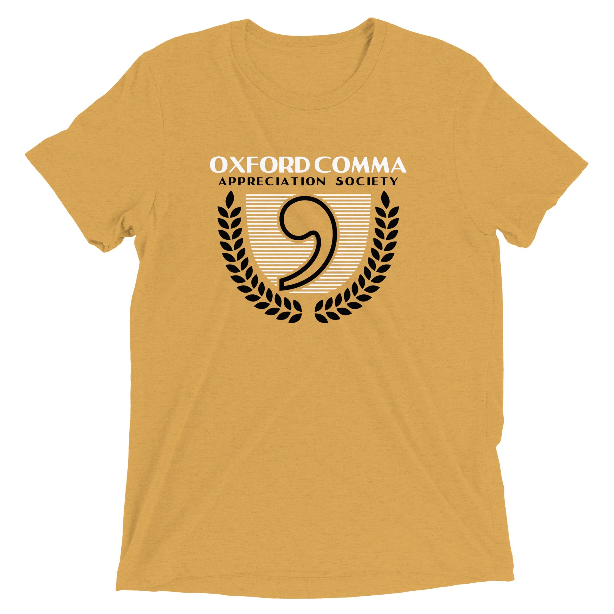 Oxford Comma Appreciation Society Men's Tri-Blend Tee