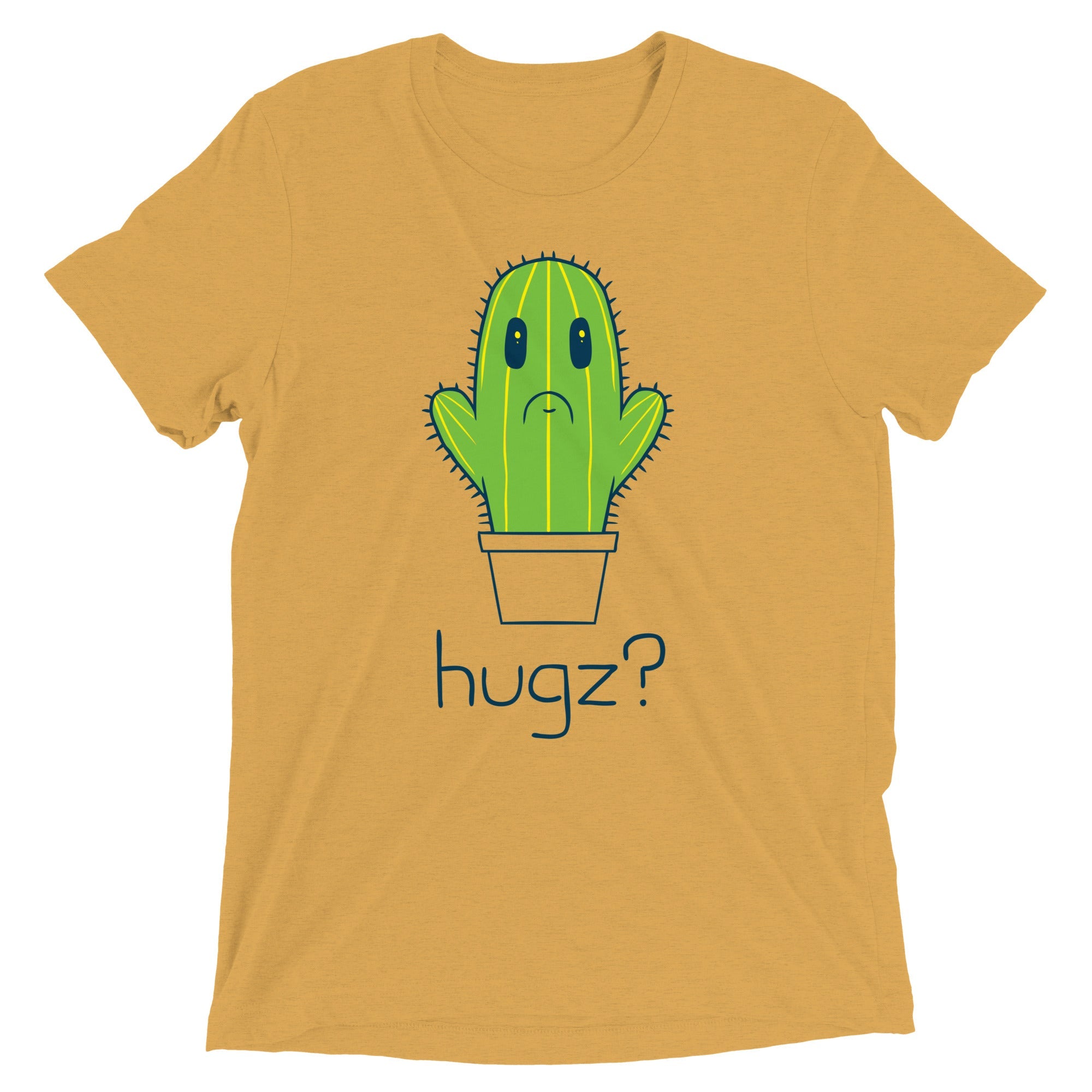 Hugz? Cactus Men's Tri-Blend Tee