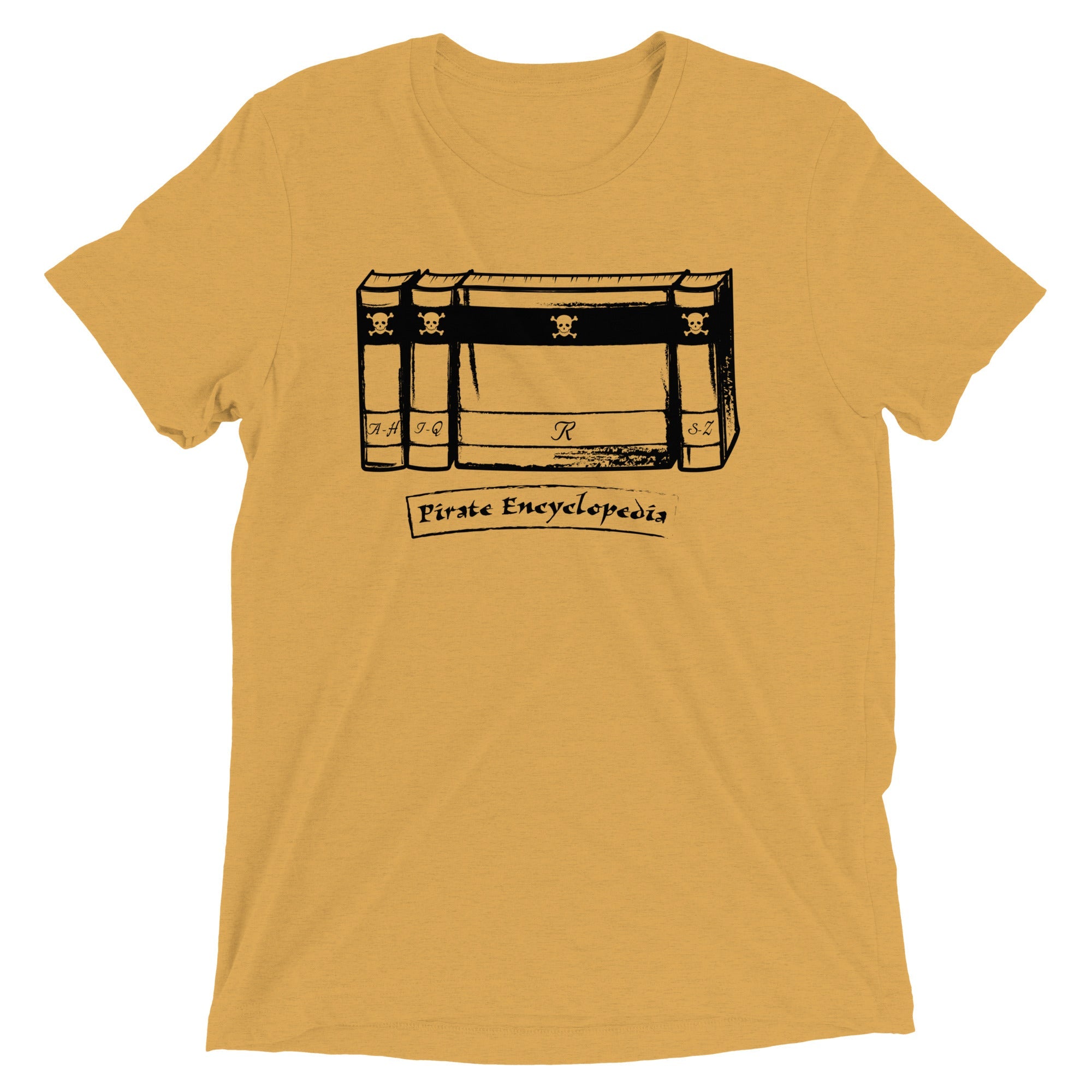 Pirate Encyclopedia Men's Tri-Blend Tee