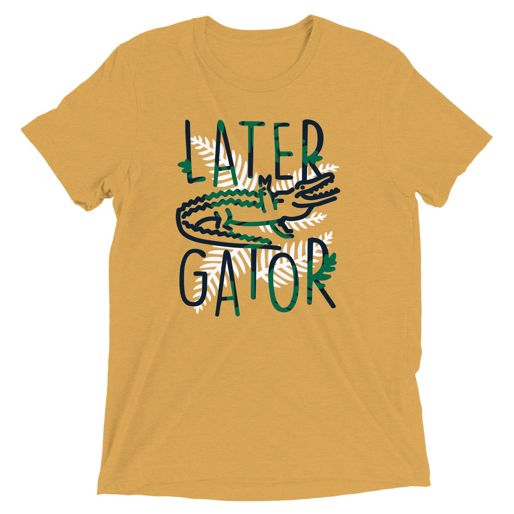 Later Gator Men's Tri-Blend Tee