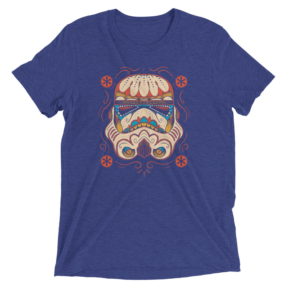 Sugar Skull Trooper Men's Tri-Blend Tee