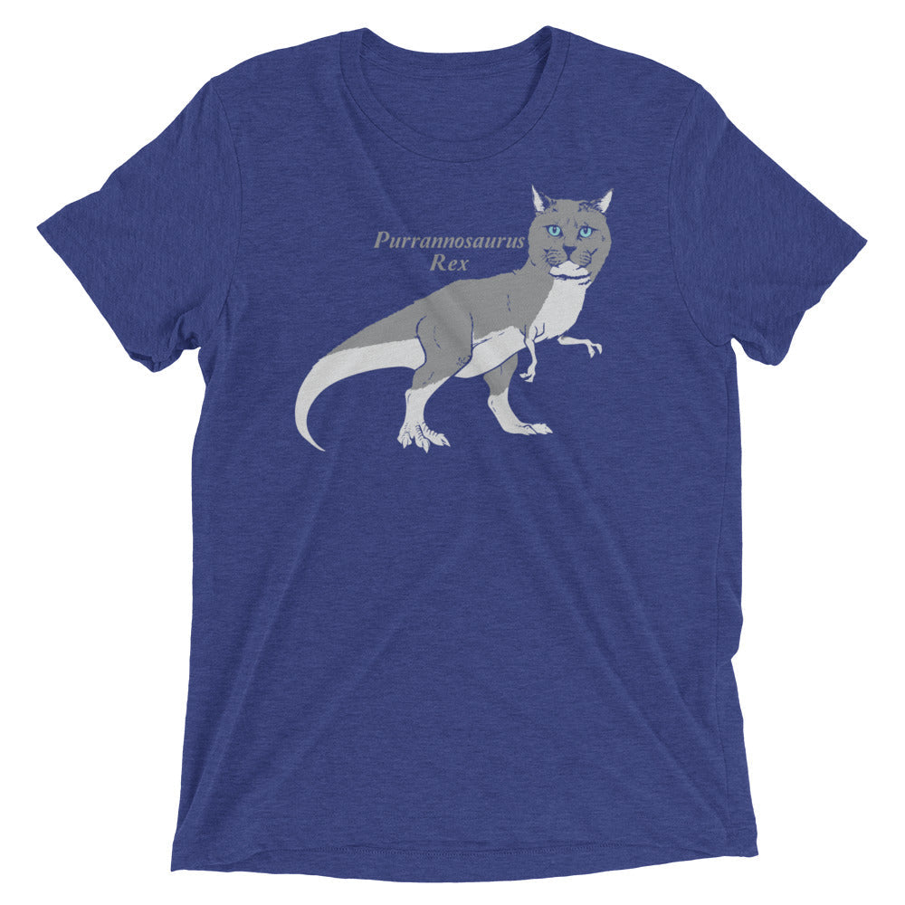 Purrannosaurus Rex Men's Tri-Blend Tee