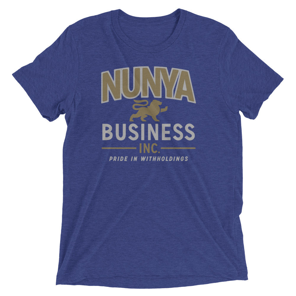 Nunya Business Men's Tri-Blend Tee