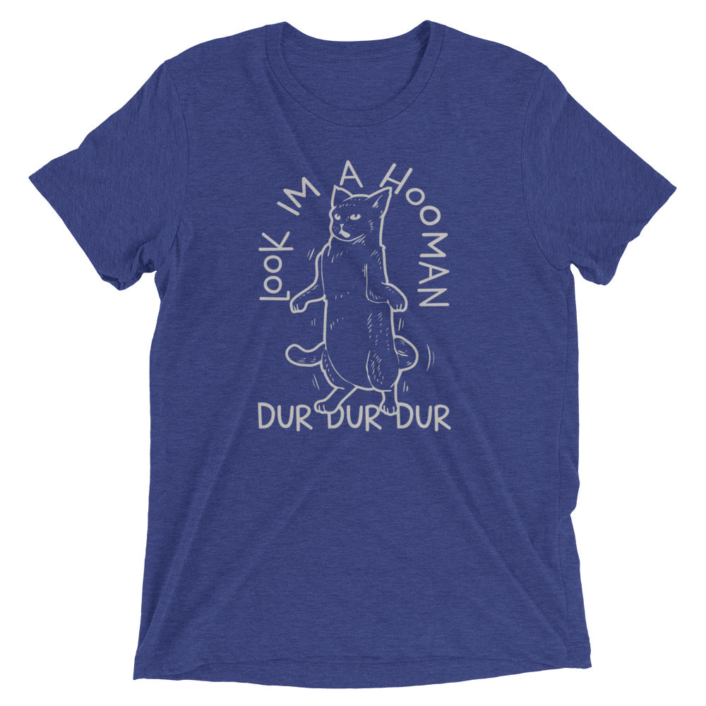 Look I'm A Hooman Men's Tri-Blend Tee