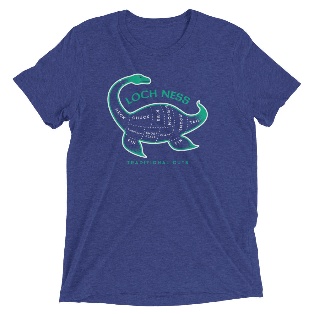 Loch Ness Traditional Cuts Men's Tri-Blend Tee