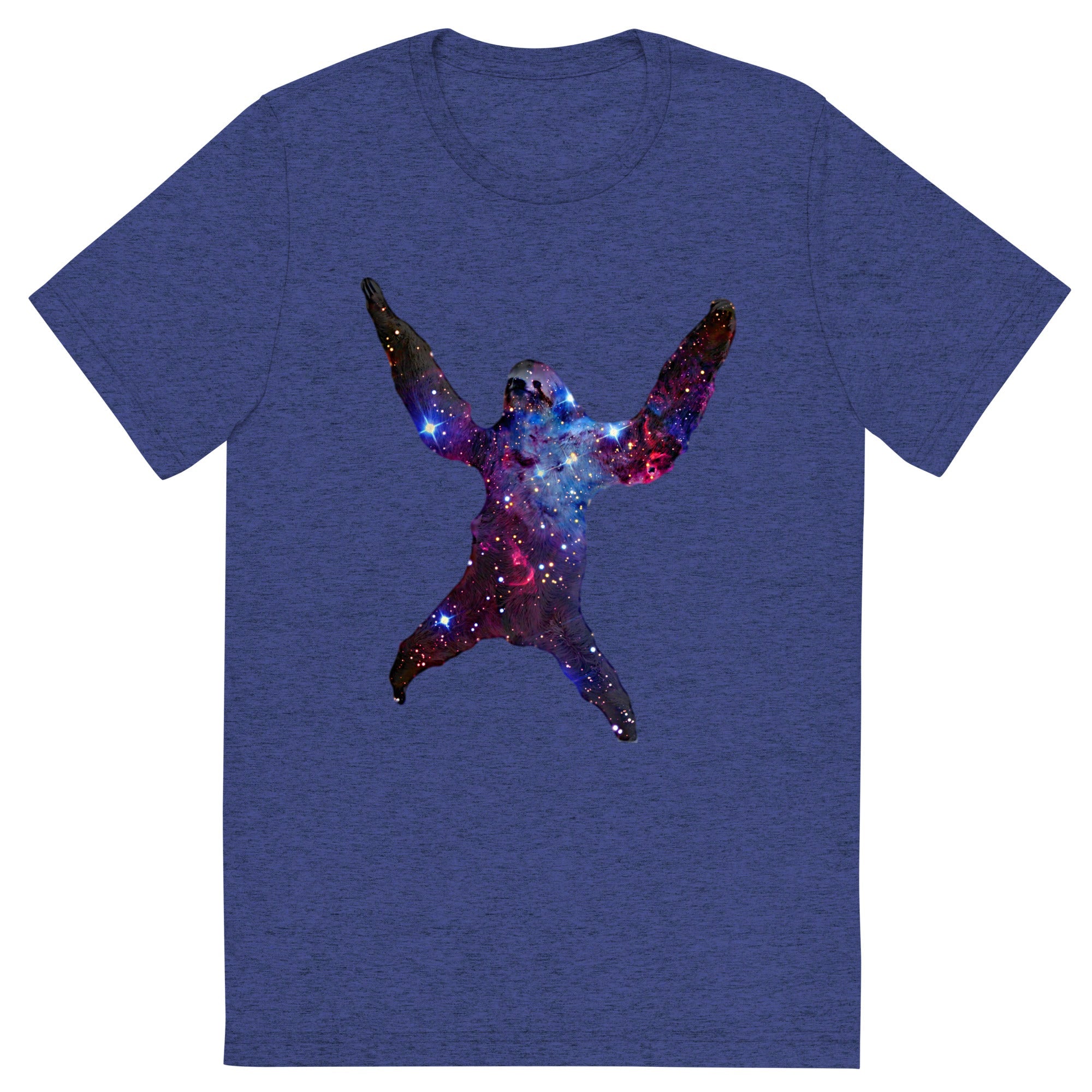 Sloth Nebula Men's Tri-Blend Tee