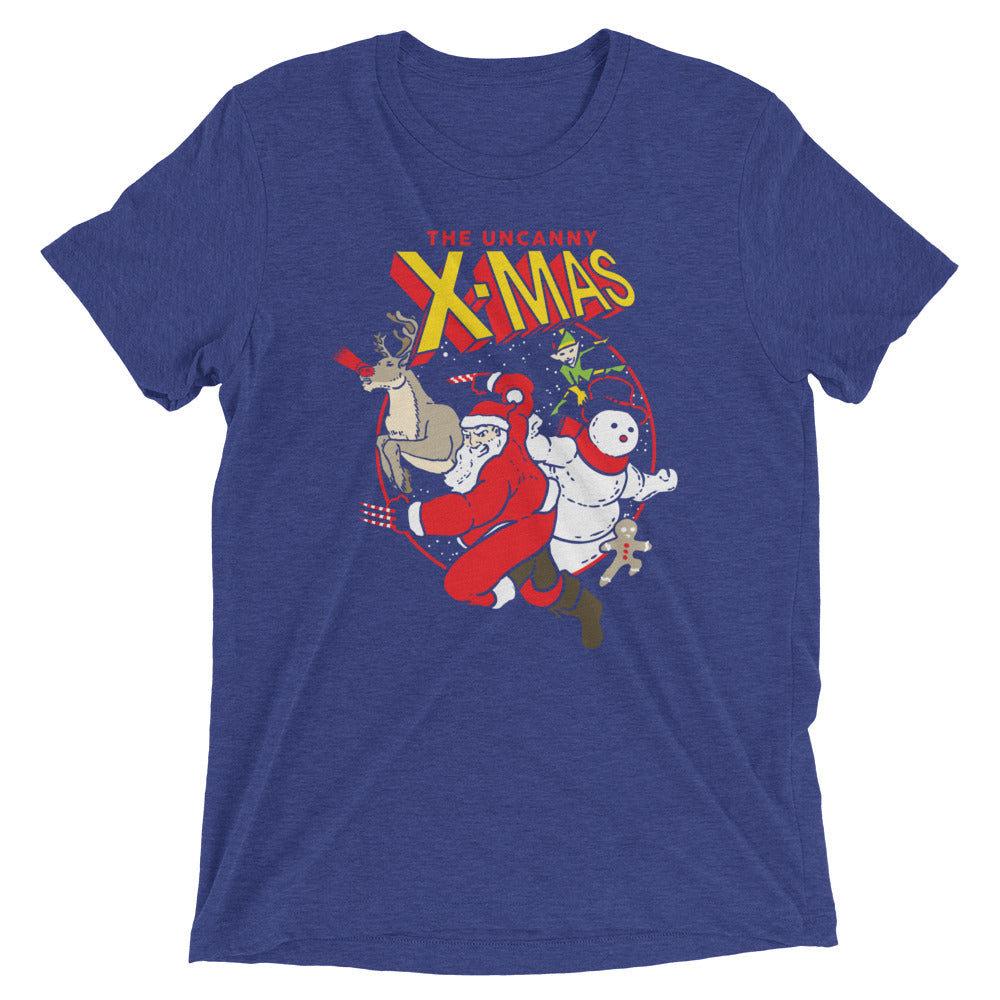 The Uncanny X-Mas Men's Tri-Blend Tee