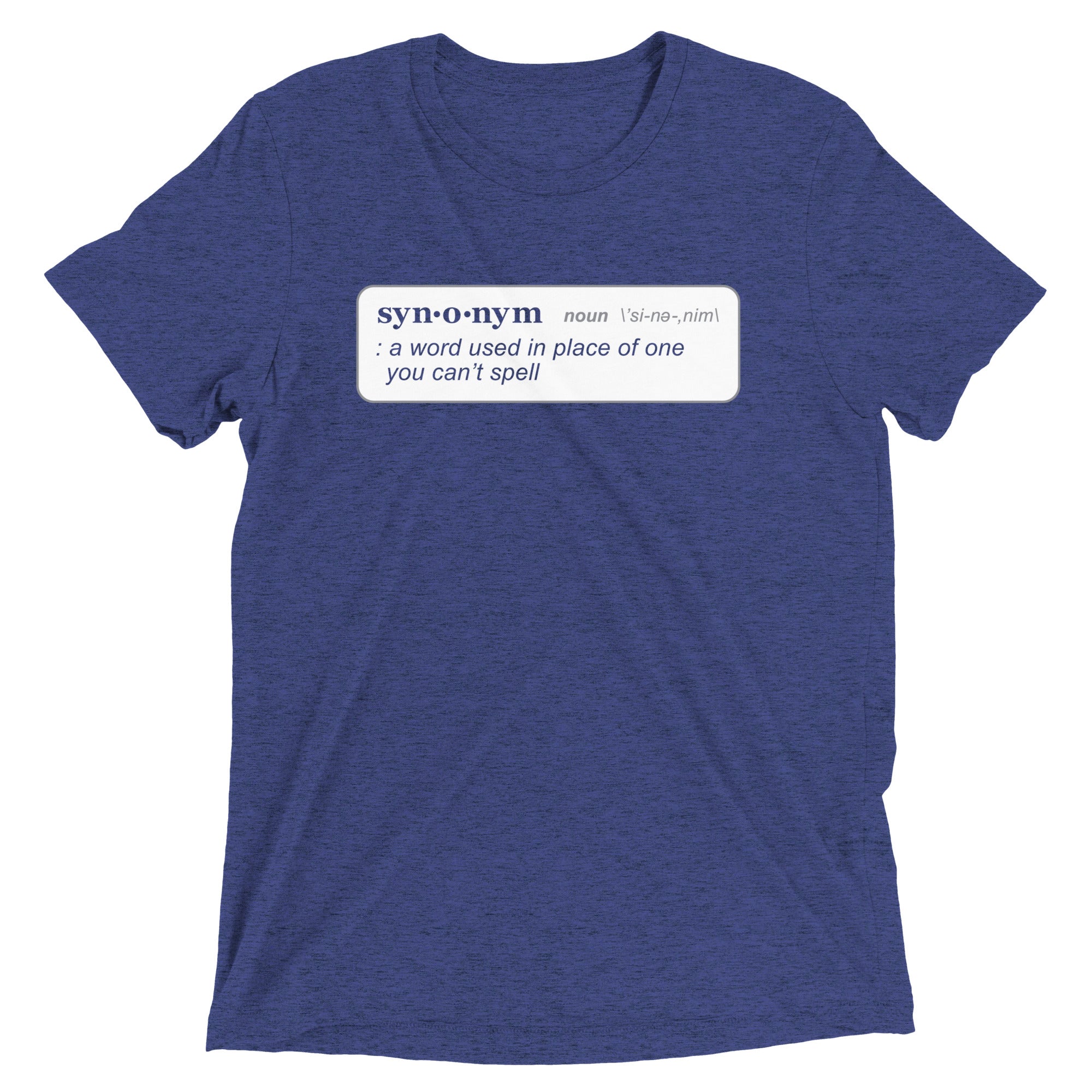 Synonym Definition Men's Tri-Blend Tee