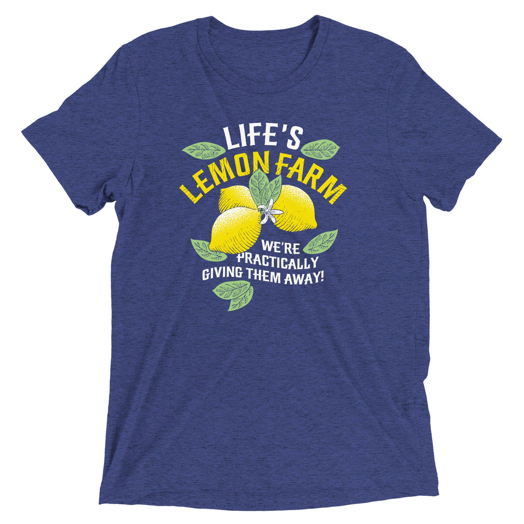 Life's Lemon Farm Men's Tri-Blend Tee