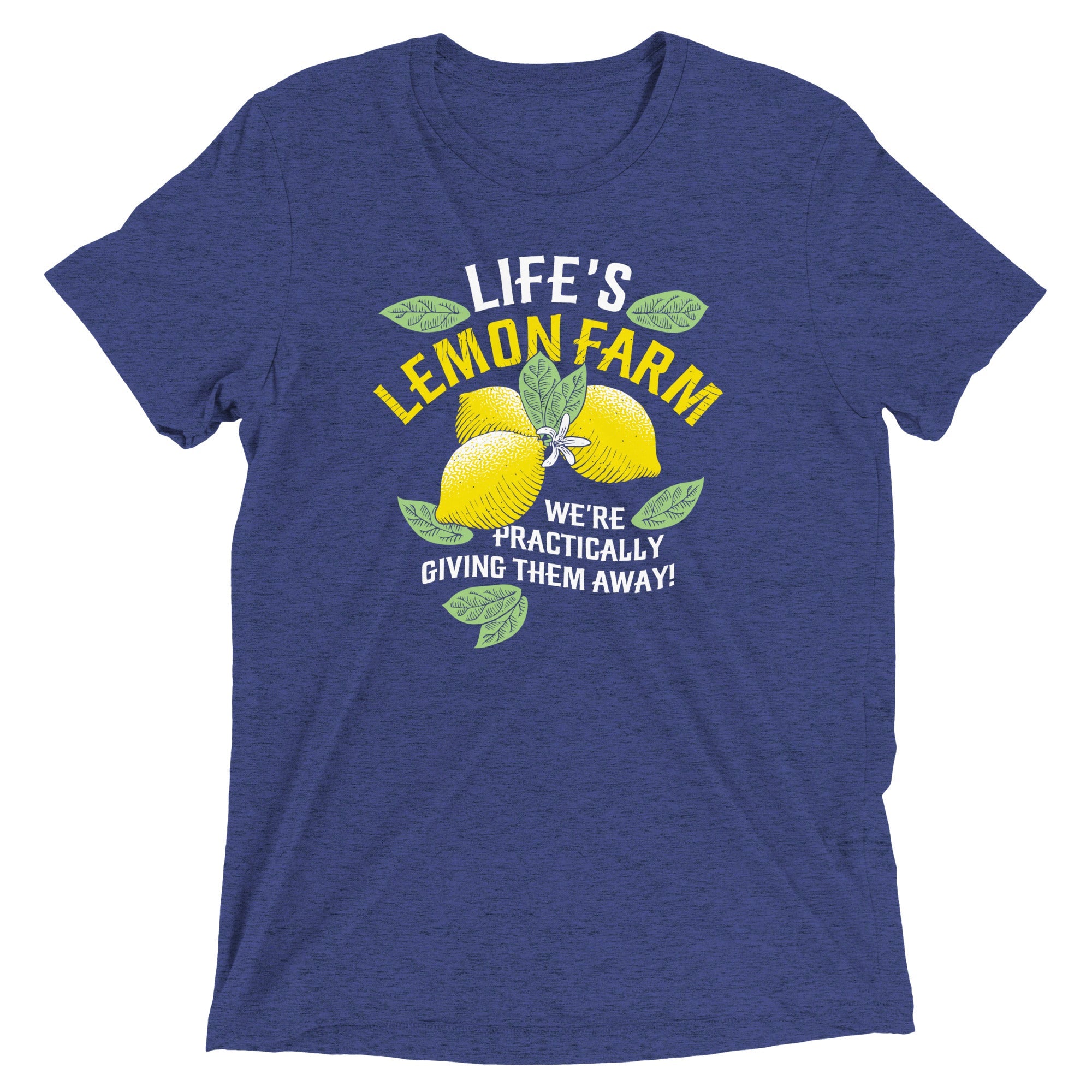 Life's Lemon Farm Men's Tri-Blend Tee