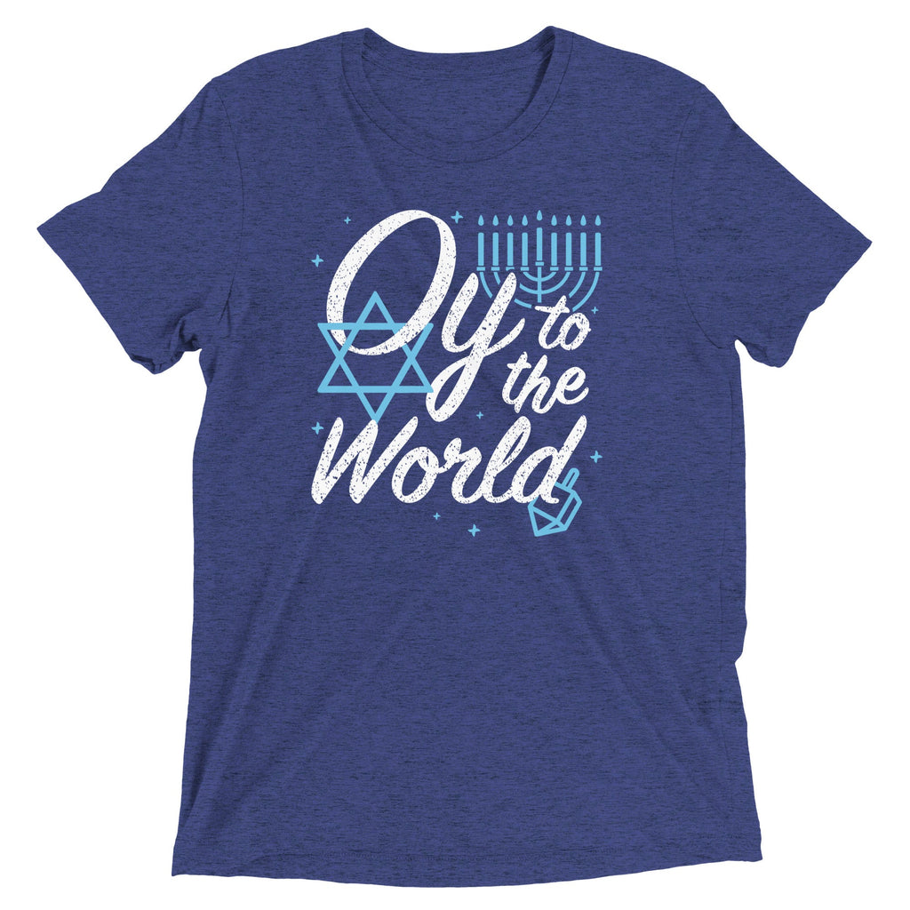 Oy To The World Men's Tri-Blend Tee
