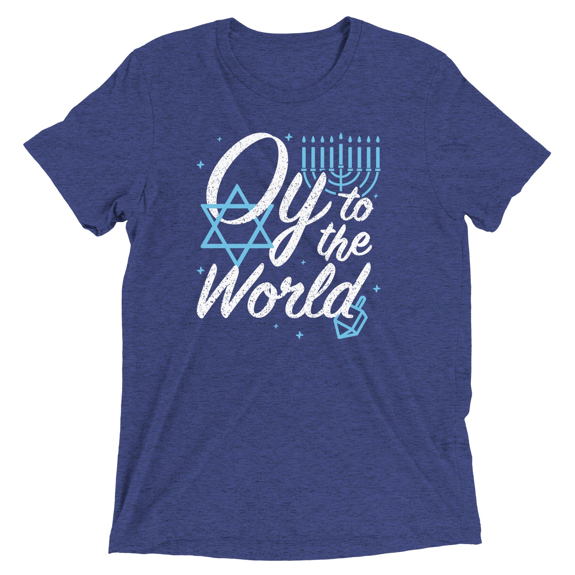 Oy To The World Men's Tri-Blend Tee
