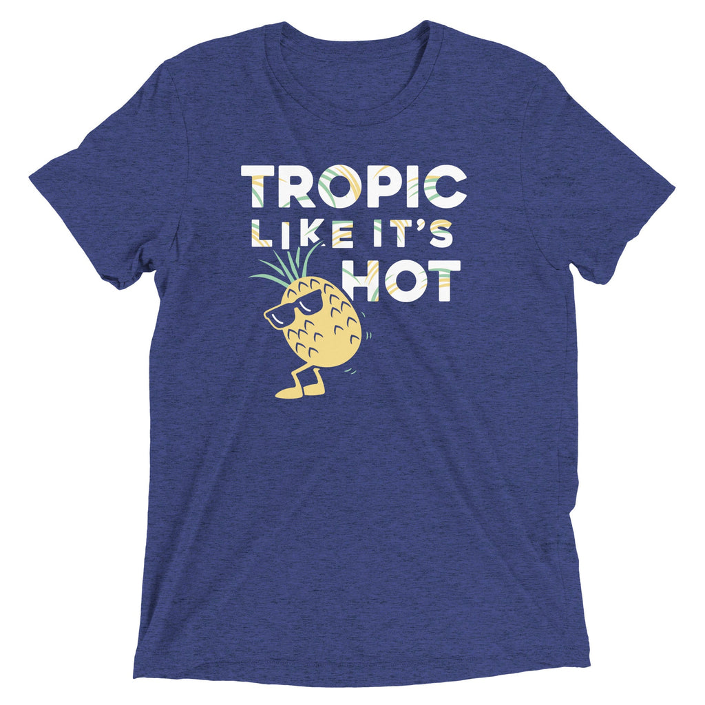 Tropic Like It's Hot Men's Tri-Blend Tee
