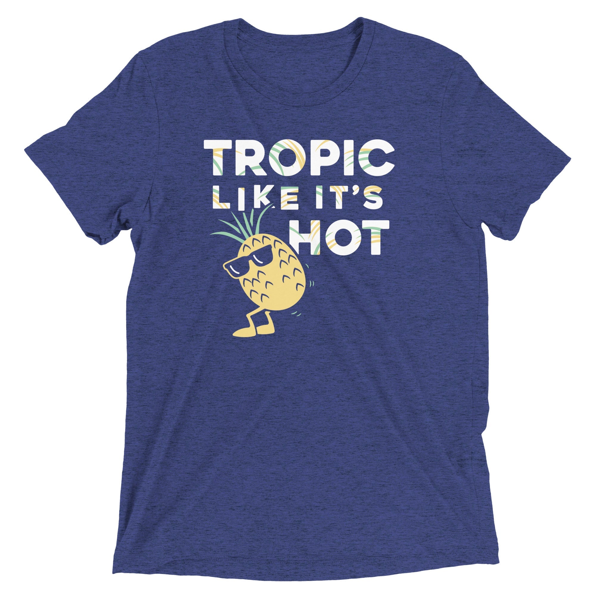 Tropic Like It's Hot Men's Tri-Blend Tee