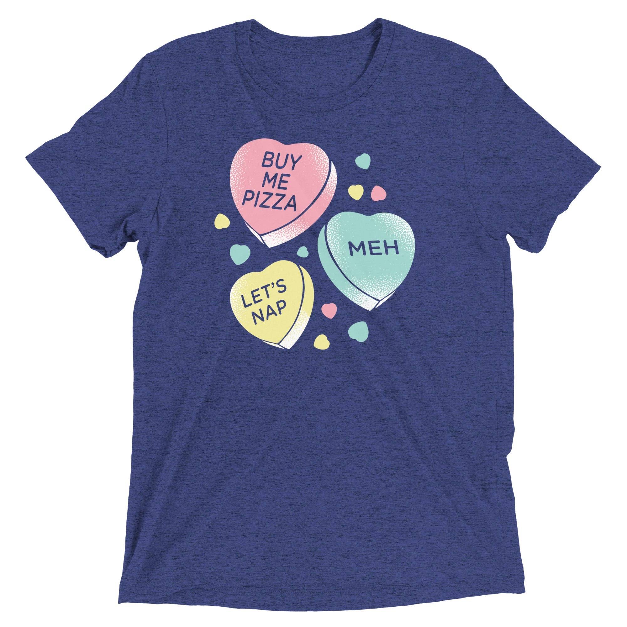 Candy Hearts Men's Tri-Blend Tee