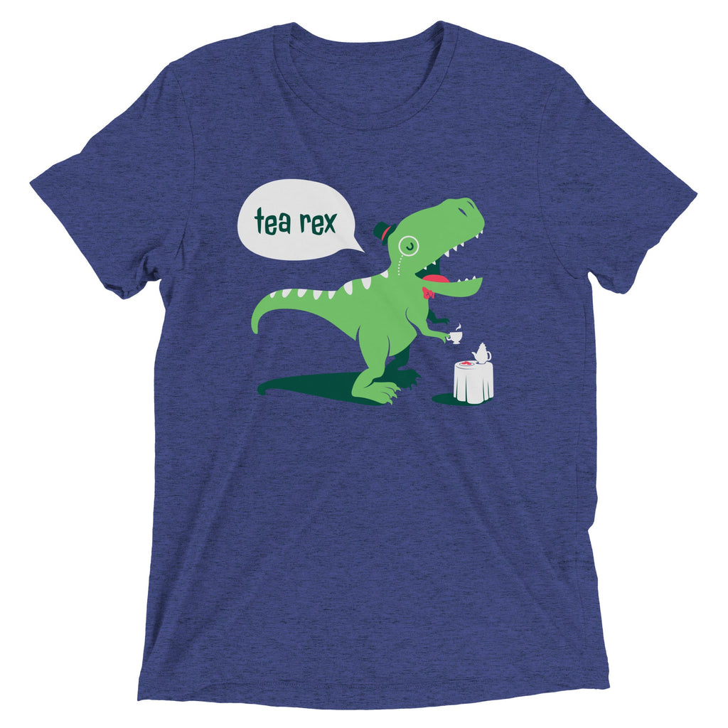 Tea Rex Men's Tri-Blend Tee