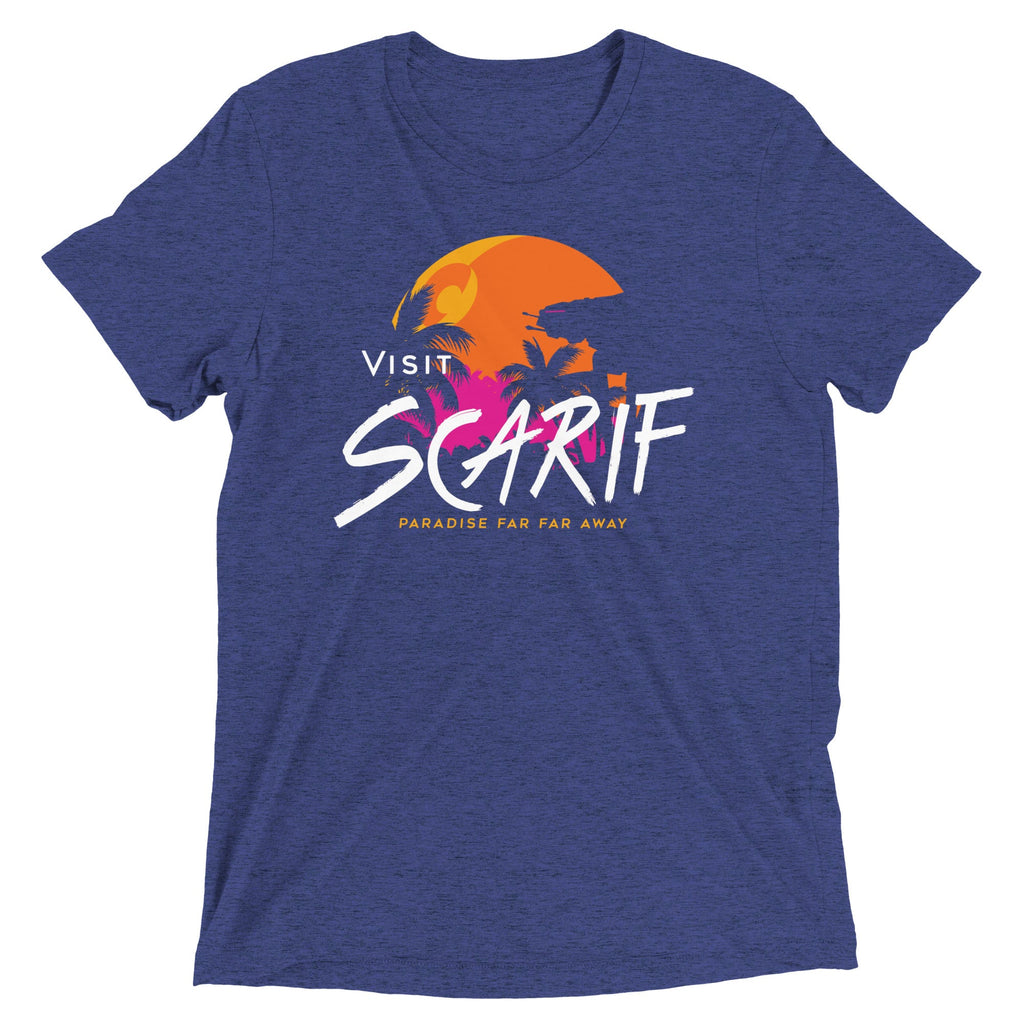 Visit Scarif Men's Tri-Blend Tee