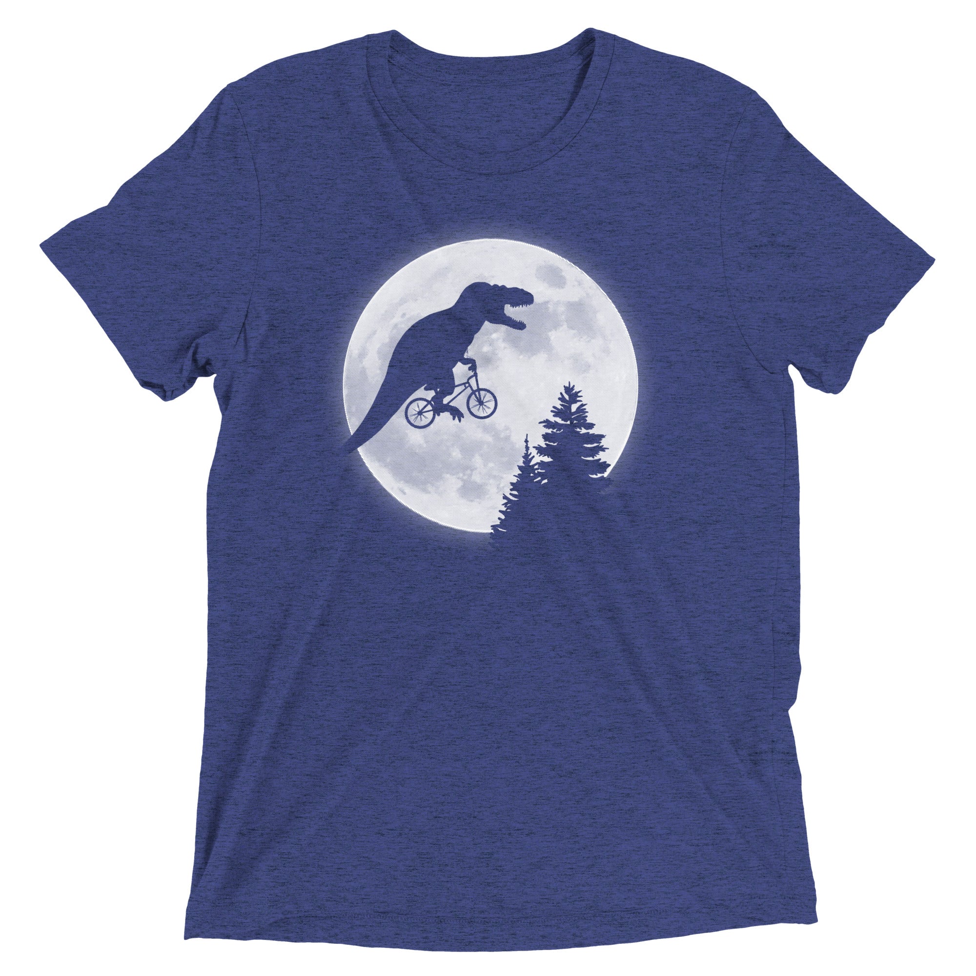 T-Rex Moon Men's Tri-Blend Tee