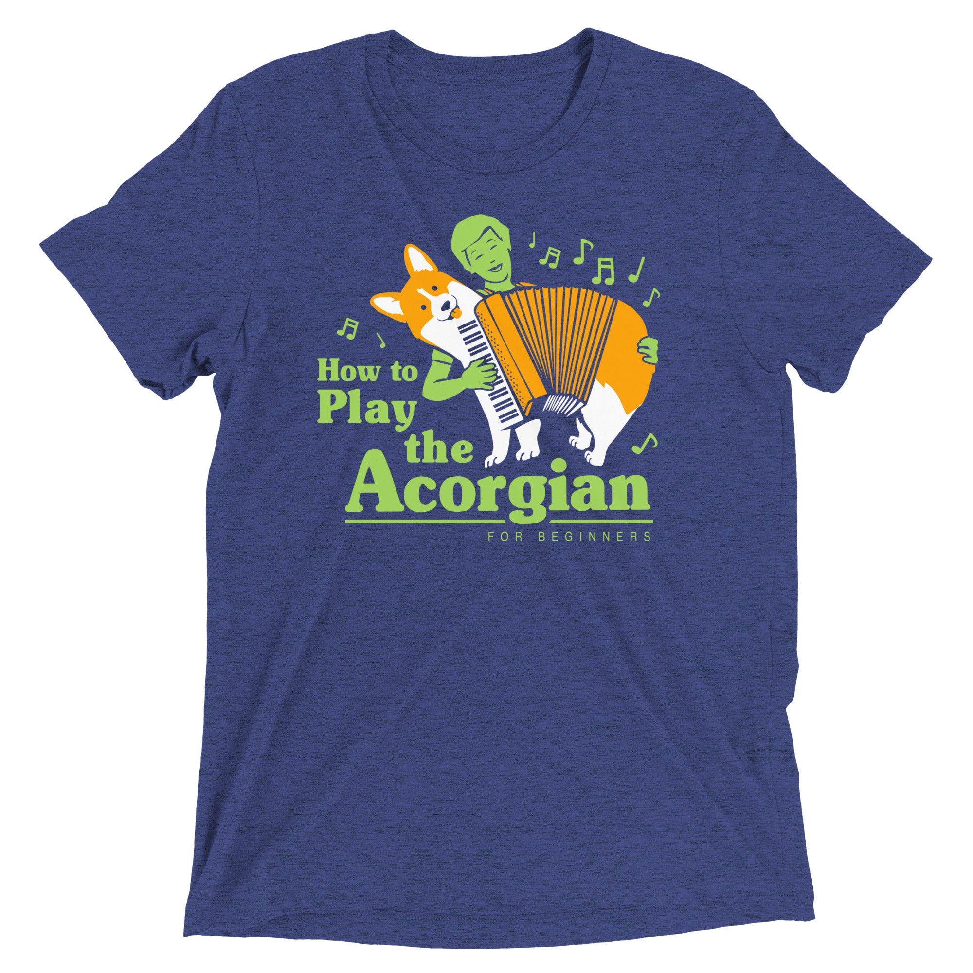 How To Play The Acorgian Men's Tri-Blend Tee