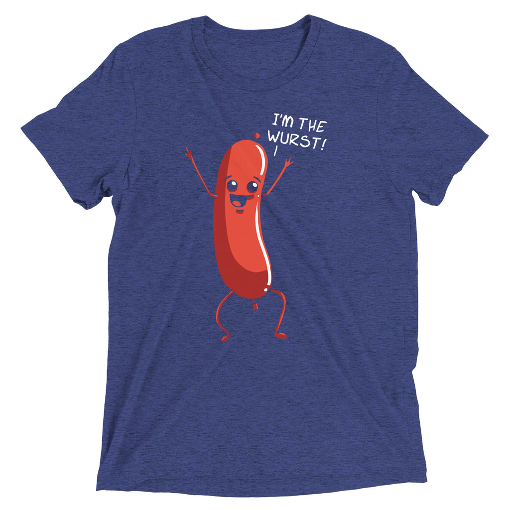 I'm The Wurst Men's Tri-Blend Tee