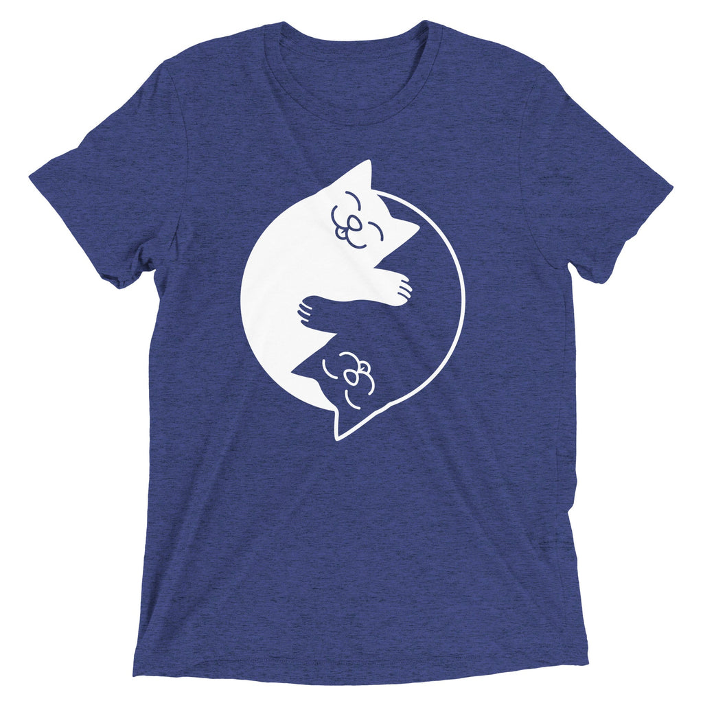 Yin Yang Cats Men's Tri-Blend Tee