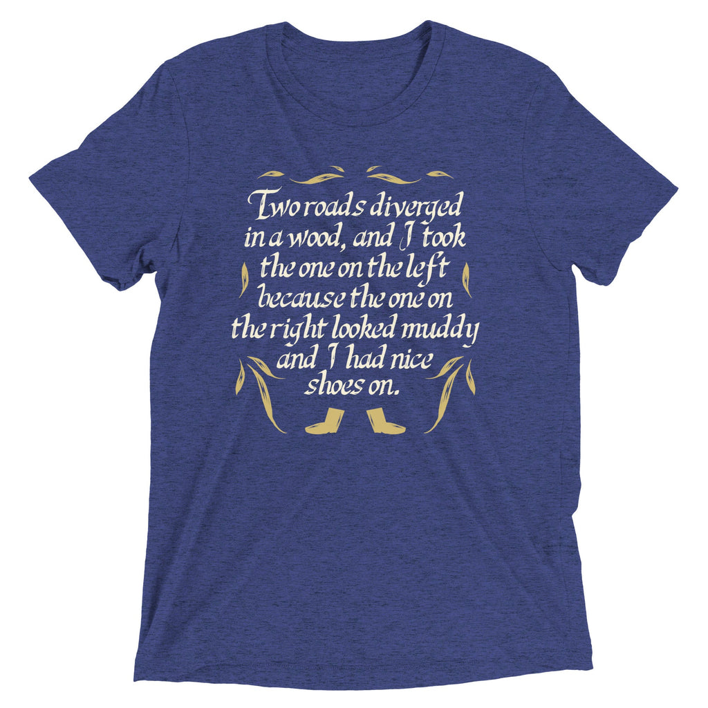 Two Roads Diverged Men's Tri-Blend Tee