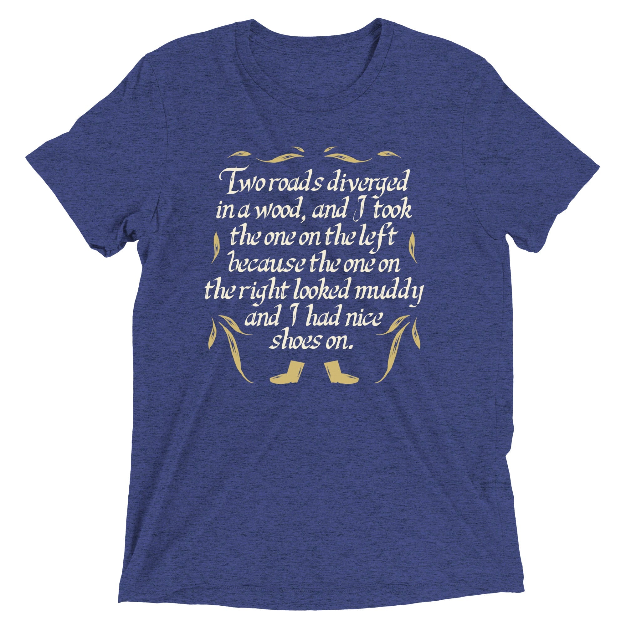 Two Roads Diverged Men's Tri-Blend Tee