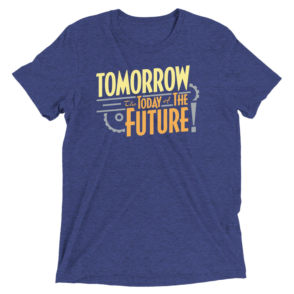 Tomorrow, The Today Of The Future Men's Tri-Blend Tee