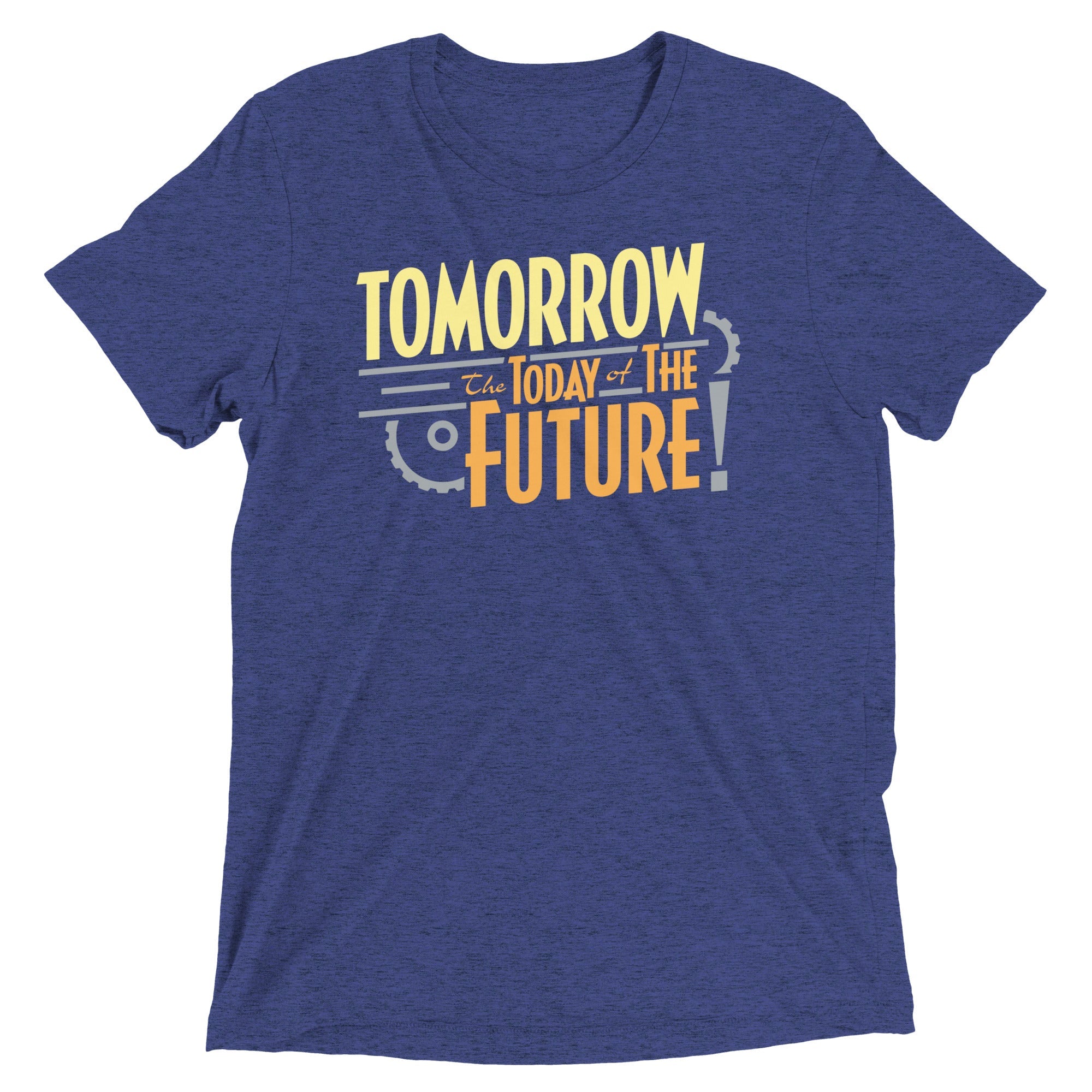 Tomorrow, The Today Of The Future Men's Tri-Blend Tee