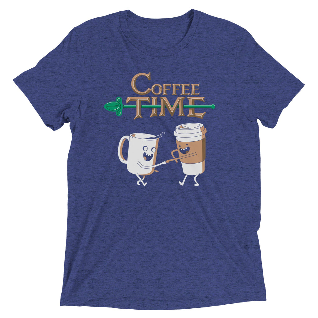 Coffee Time Men's Tri-Blend Tee