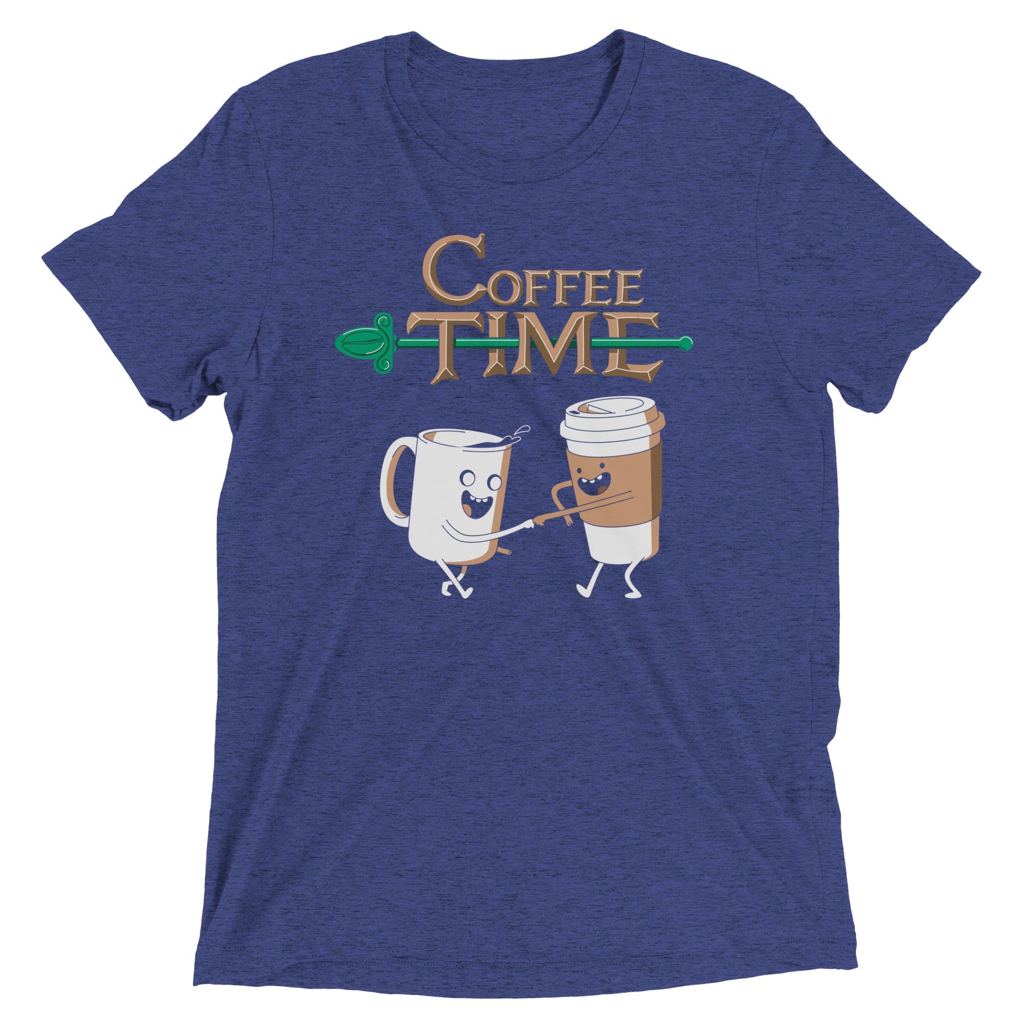 Coffee Time Men's Tri-Blend Tee