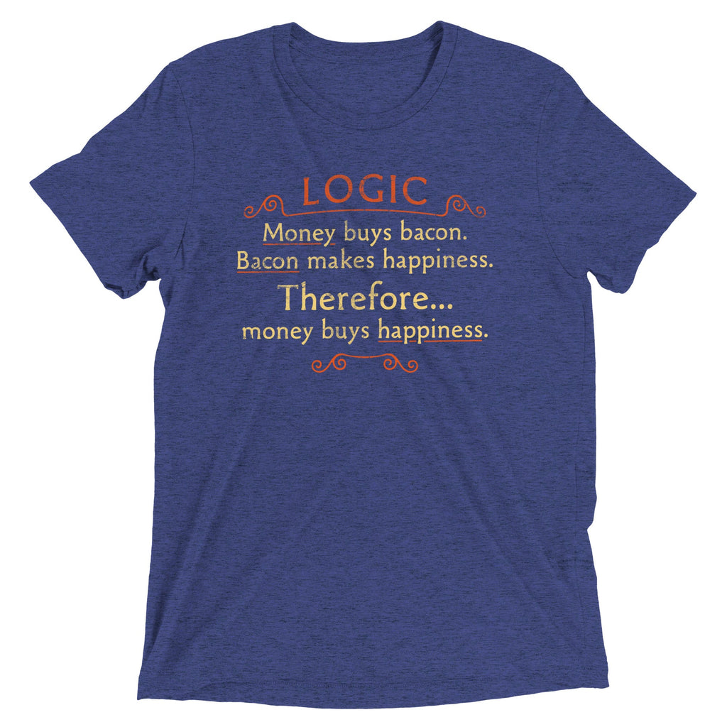 Money Buys Happiness Men's Tri-Blend Tee