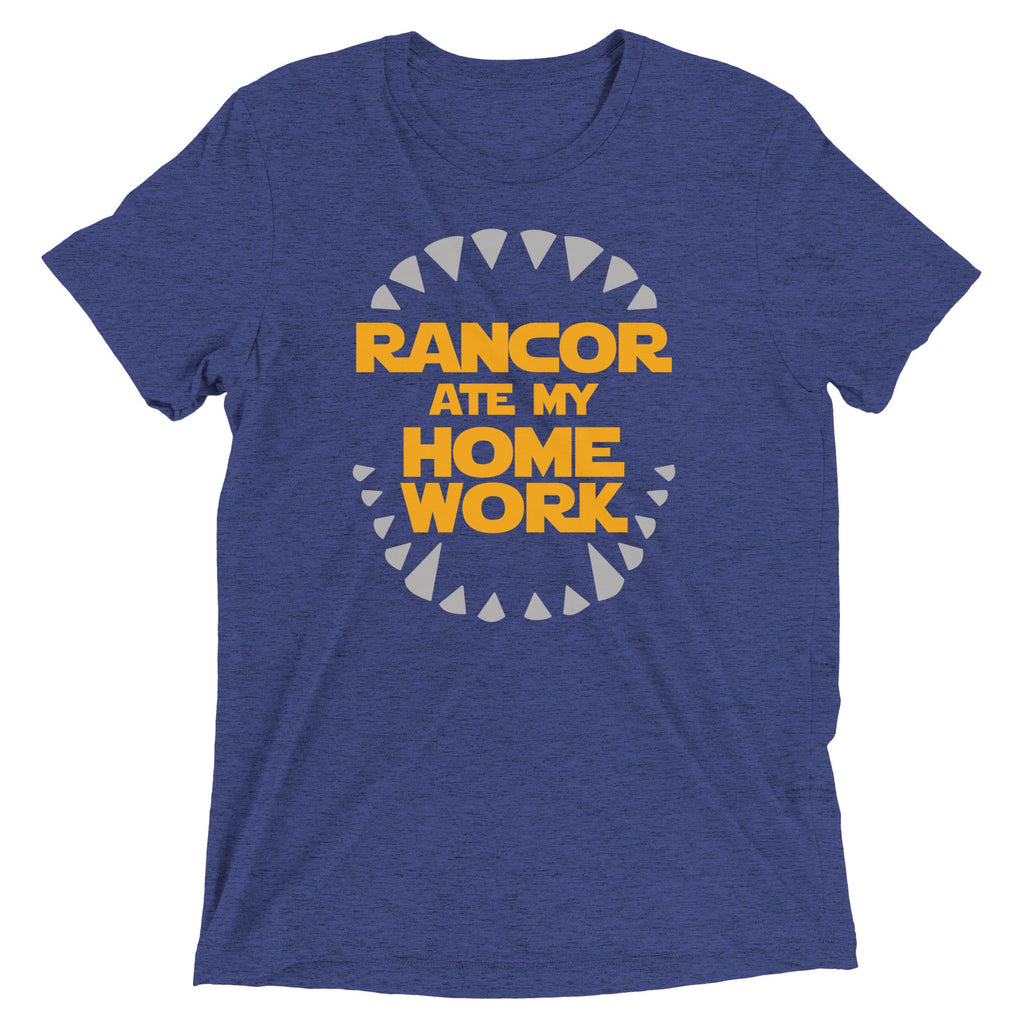 Rancor Ate My Homework Men's Tri-Blend Tee