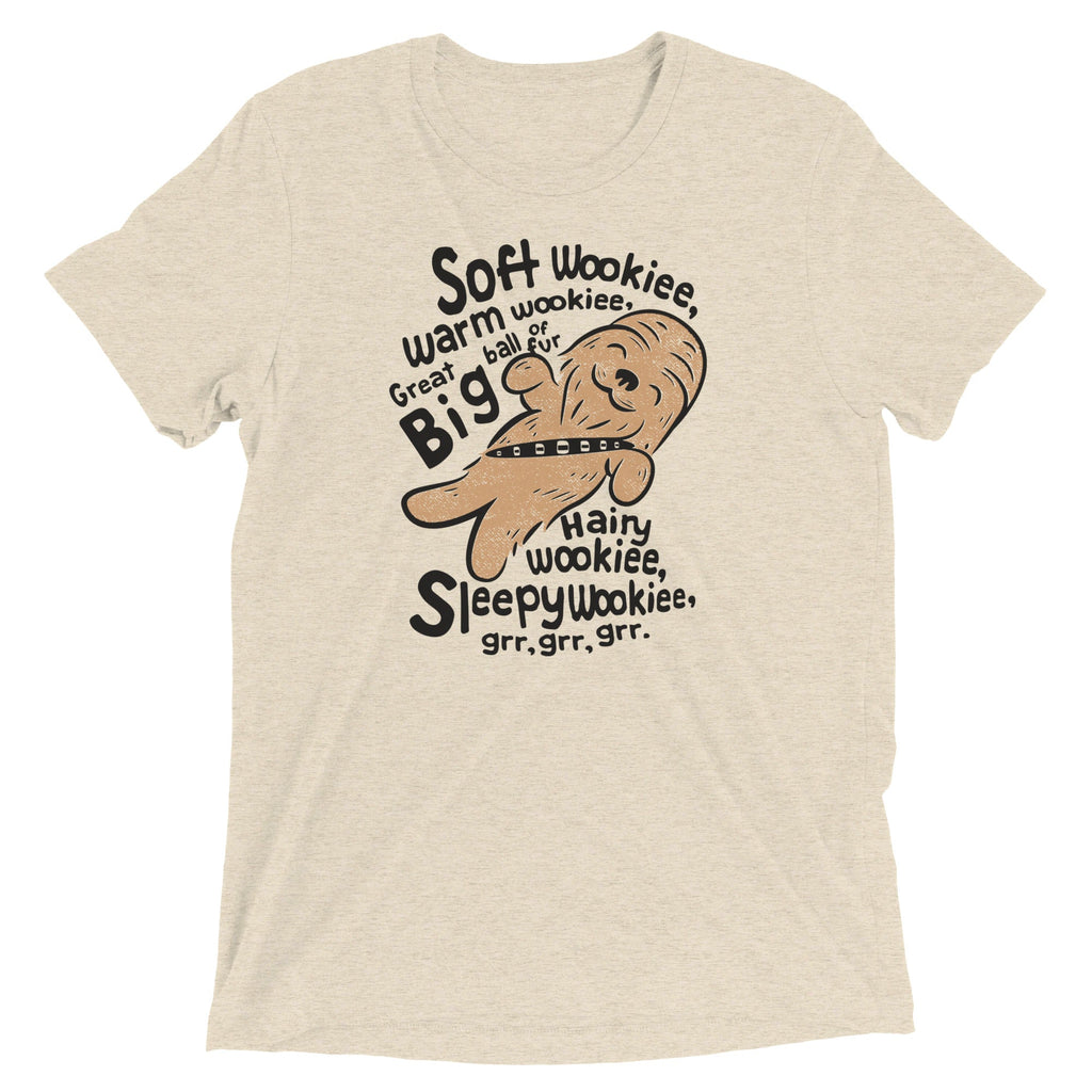 Soft Wookiee, Warm Wookiee Men's Tri-Blend Tee