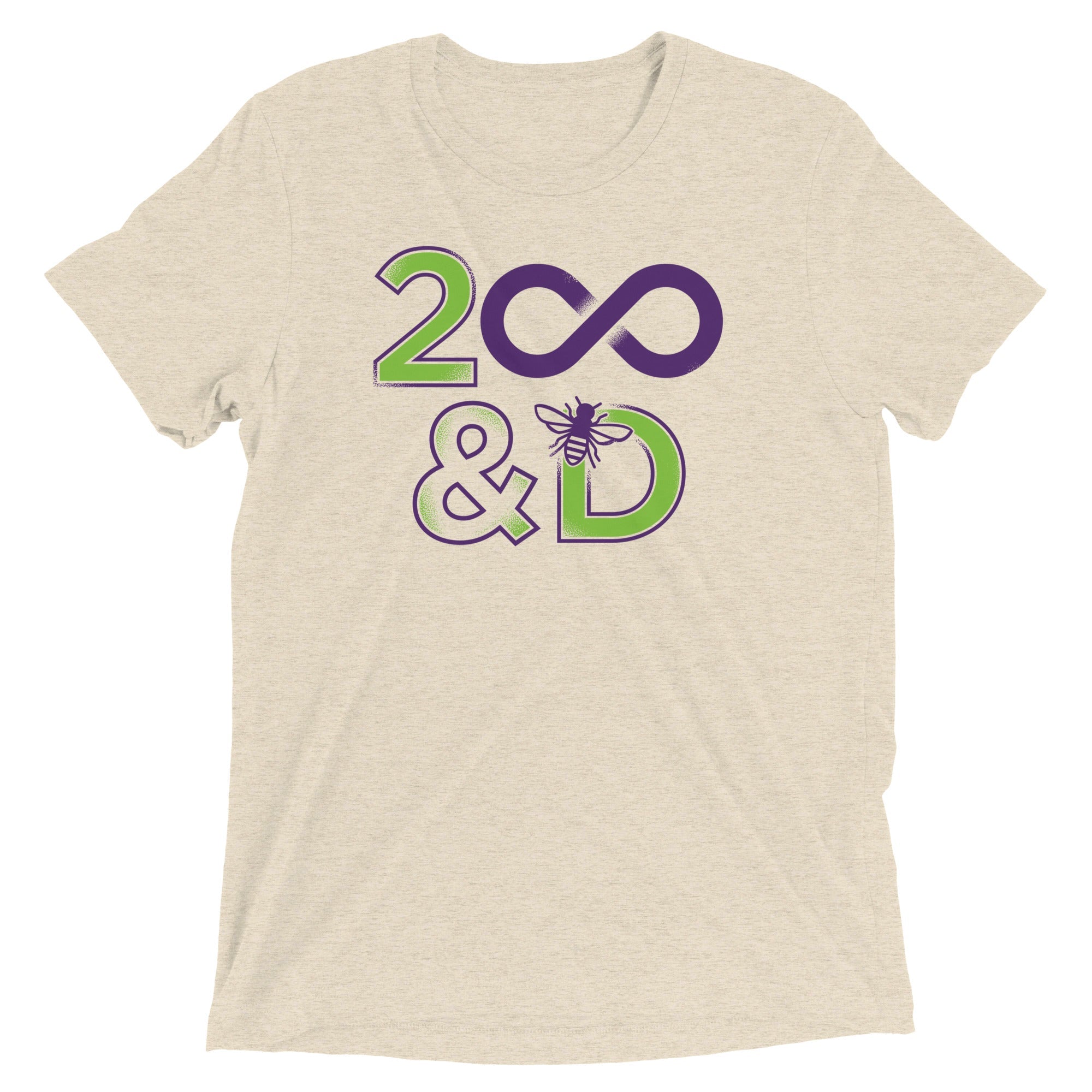 2 Infinity And B On D Men's Tri-Blend Tee