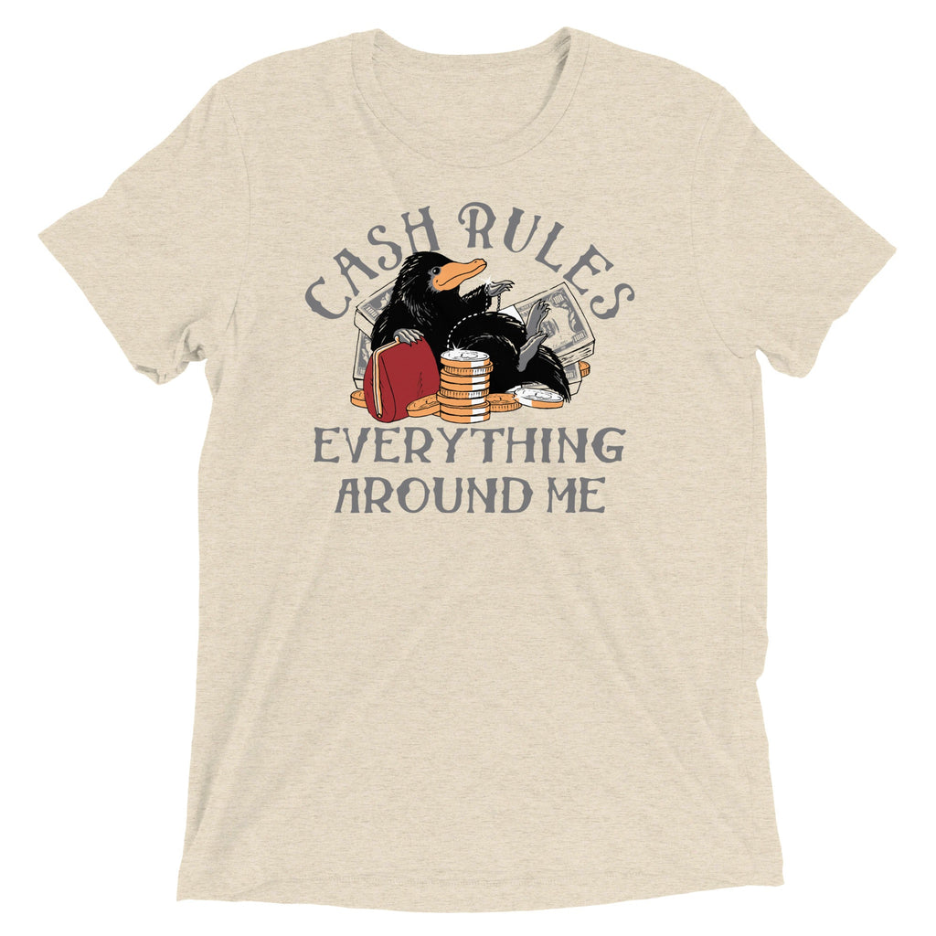 Cash Rules Everything Around Me Men's Tri-Blend Tee