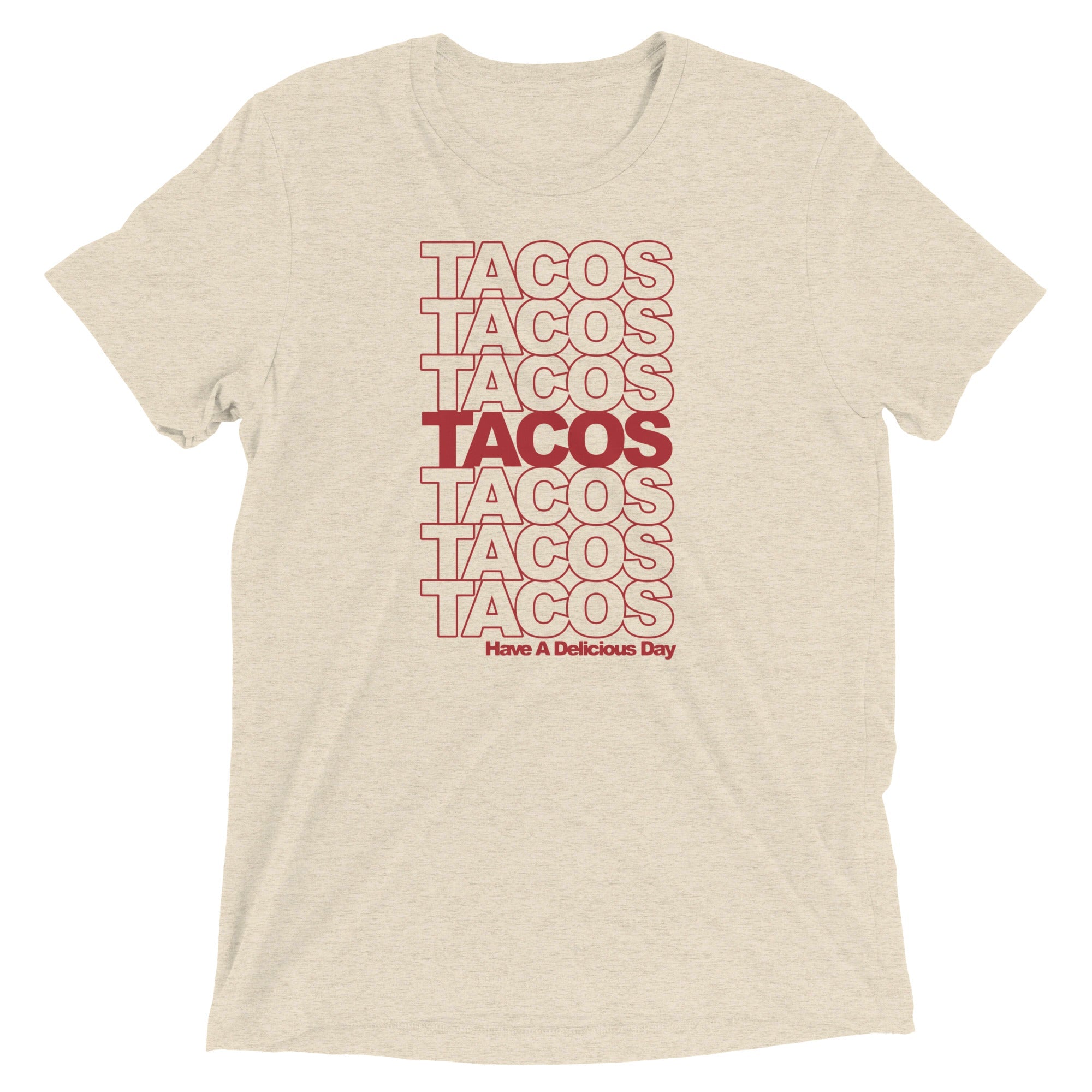Tacos Tacos Tacos Men's Tri-Blend Tee