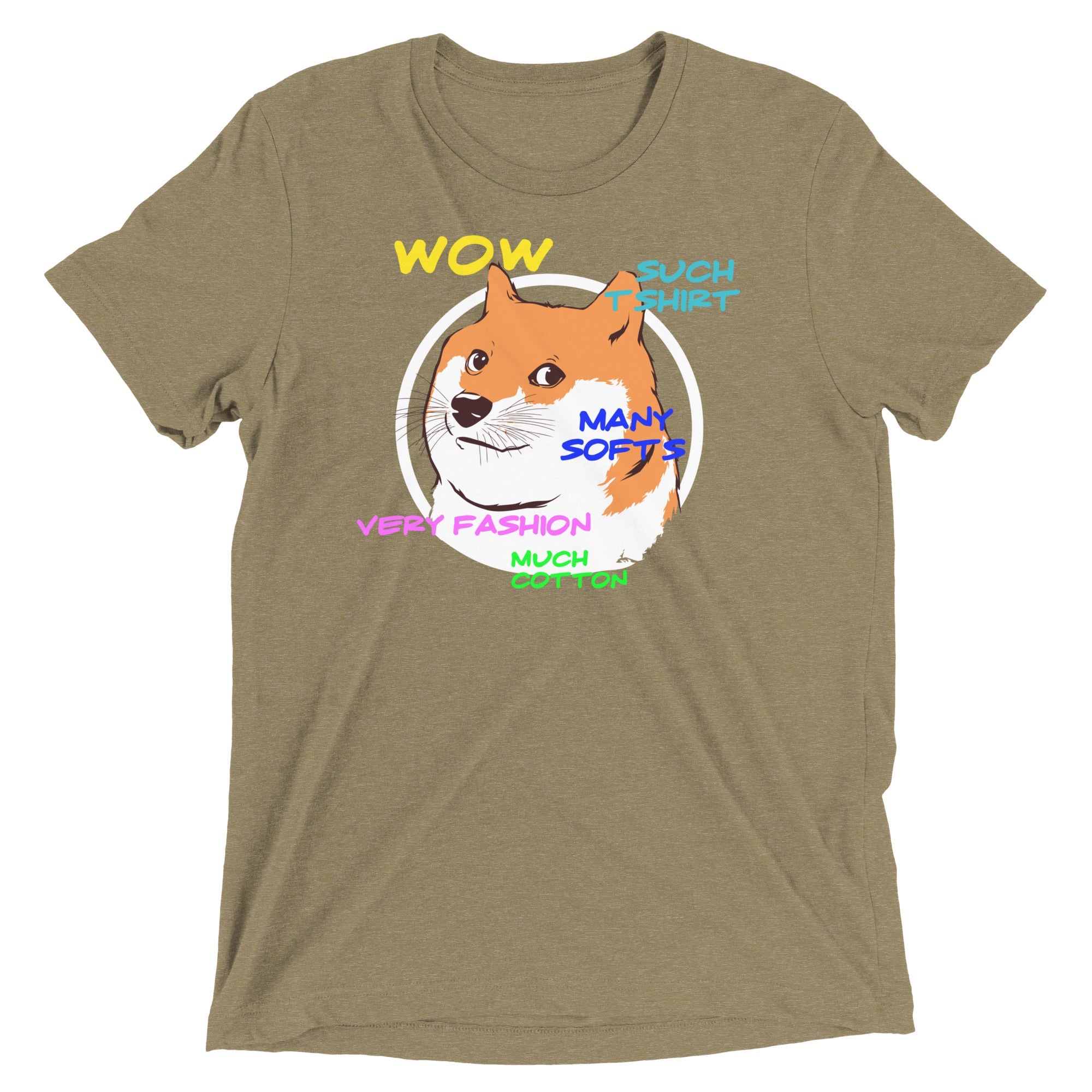 Doge Shirt Men's Tri-Blend Tee