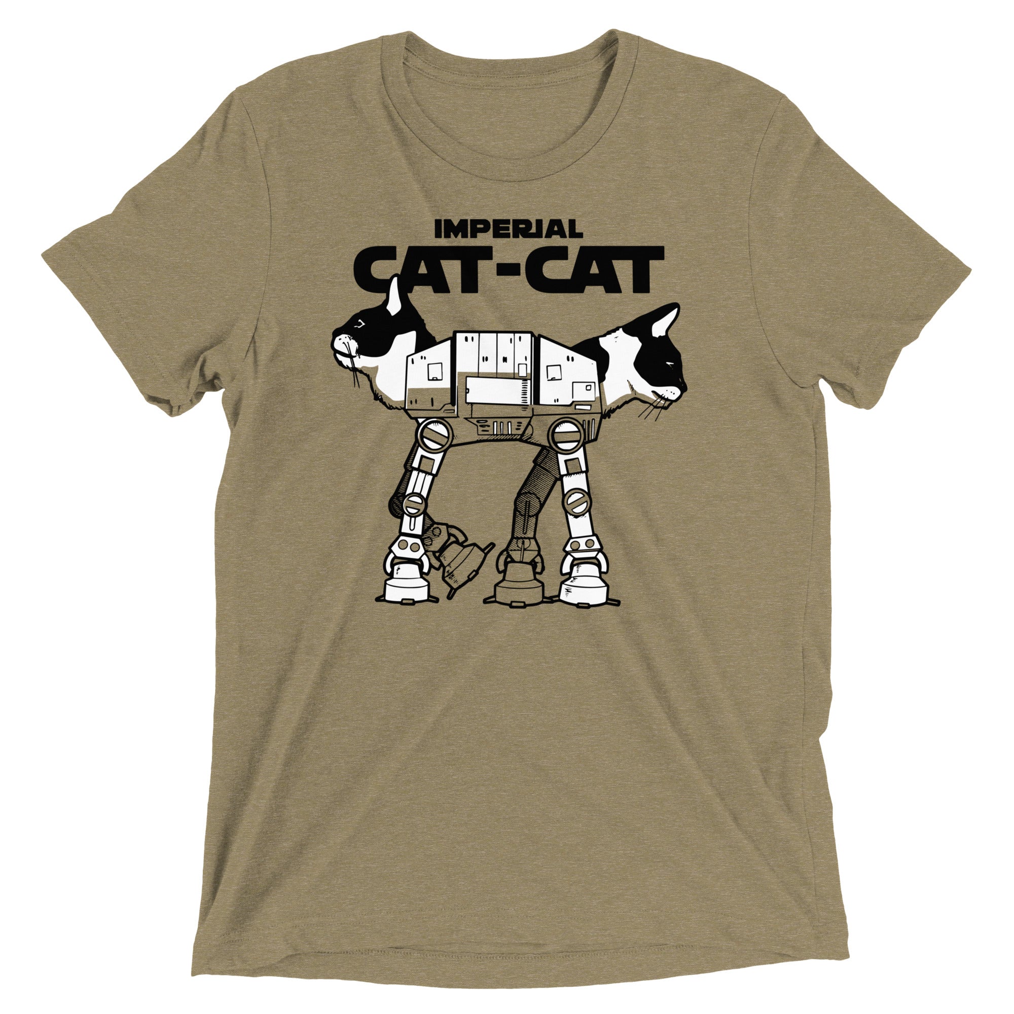Cat-Cat Men's Tri-Blend Tee