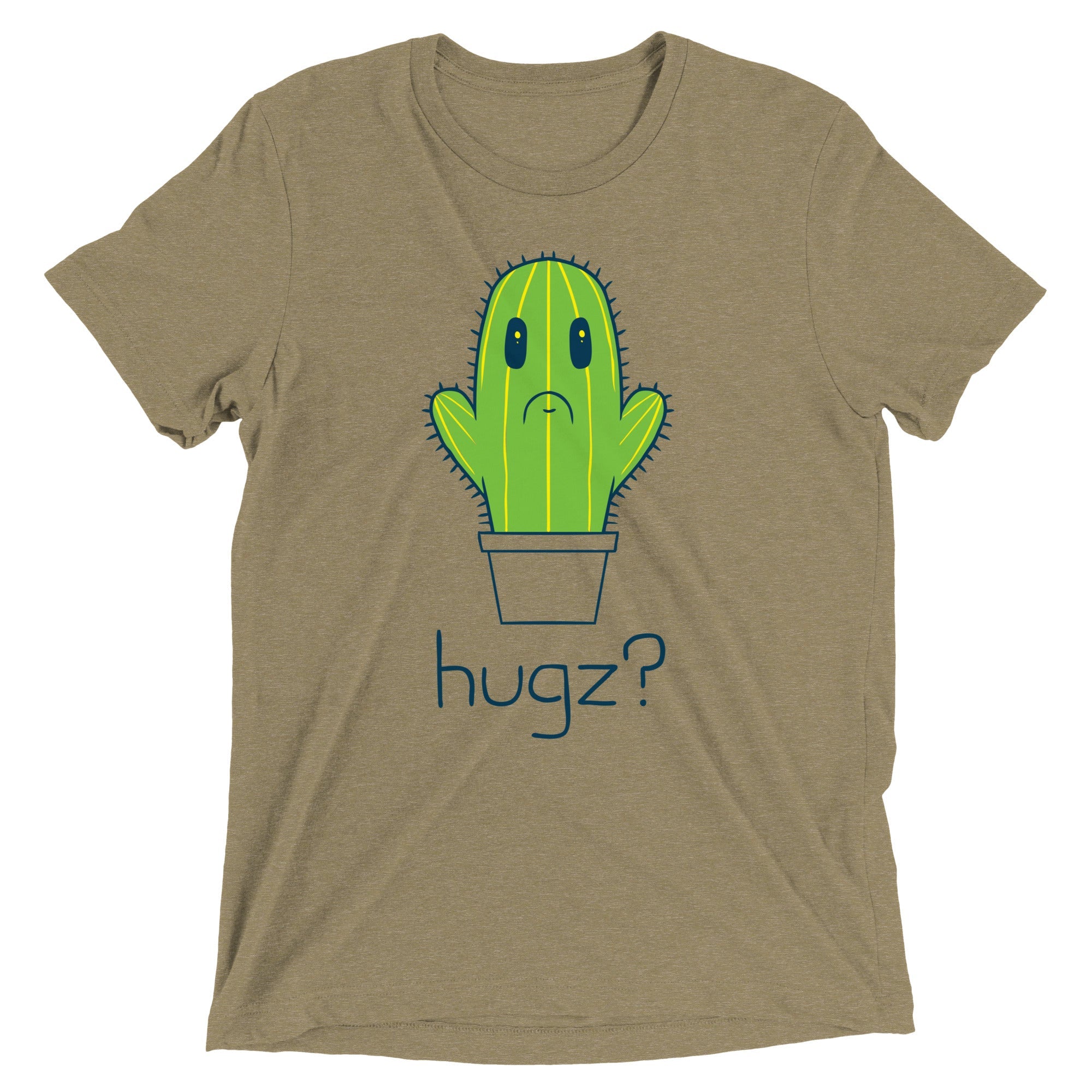 Hugz? Cactus Men's Tri-Blend Tee