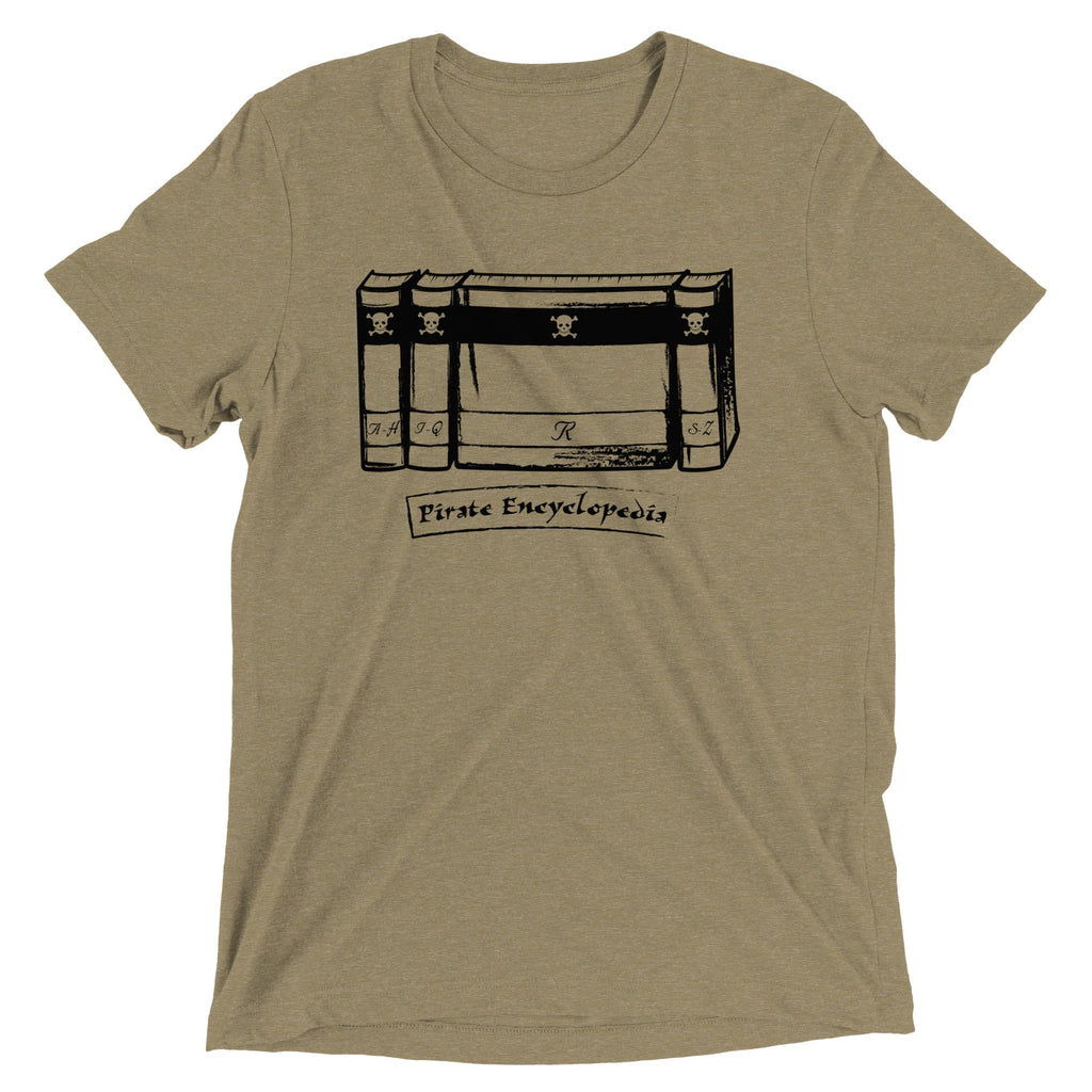 Pirate Encyclopedia Men's Tri-Blend Tee