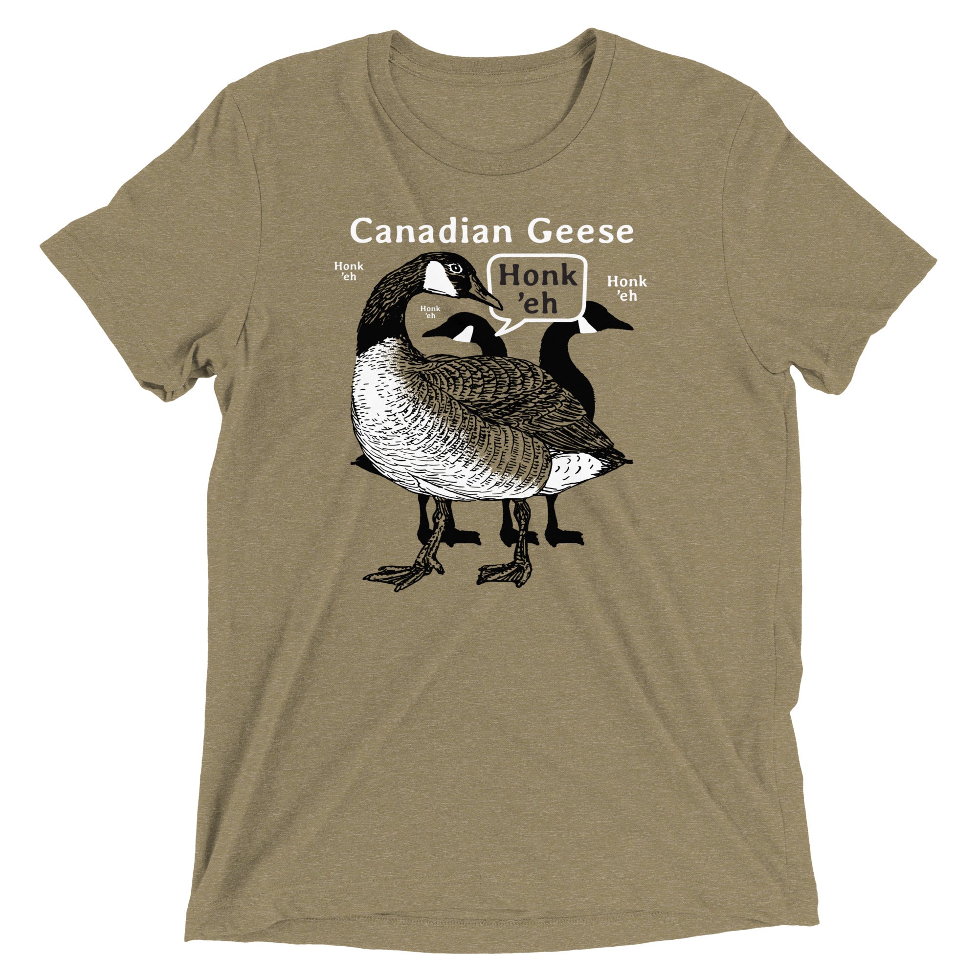 Canadian Geese Men's Tri-Blend Tee