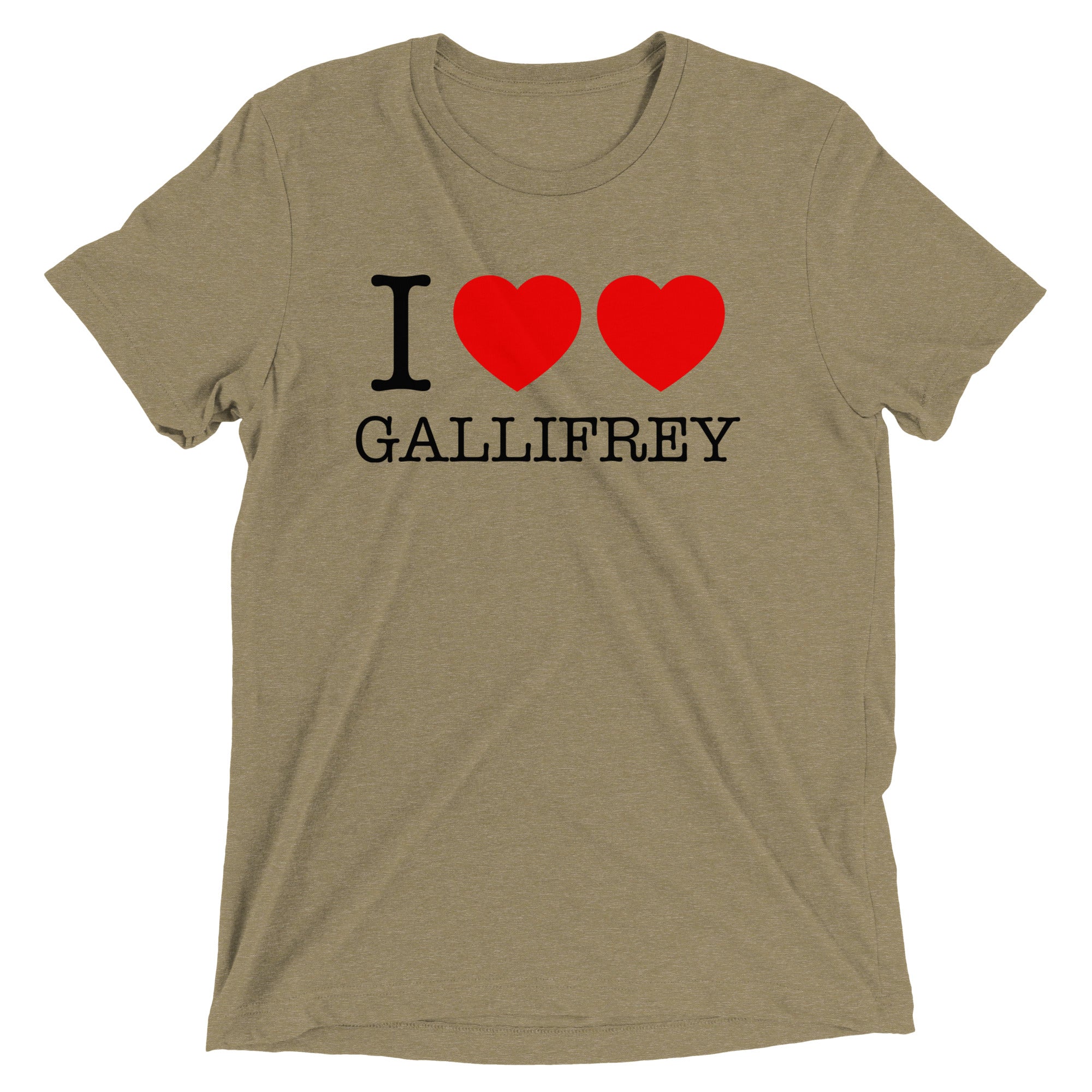 I Heart Heart Gallifrey Men's Tri-Blend Tee